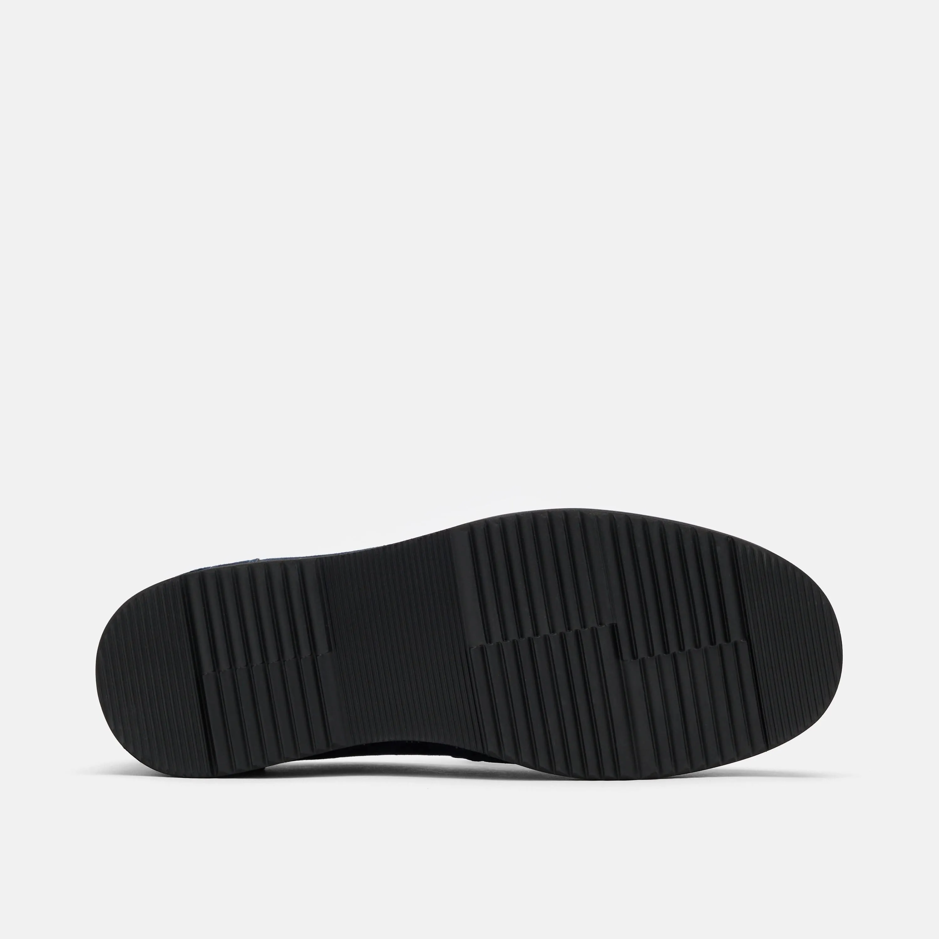Mocassins Penny en daim marine Abe
