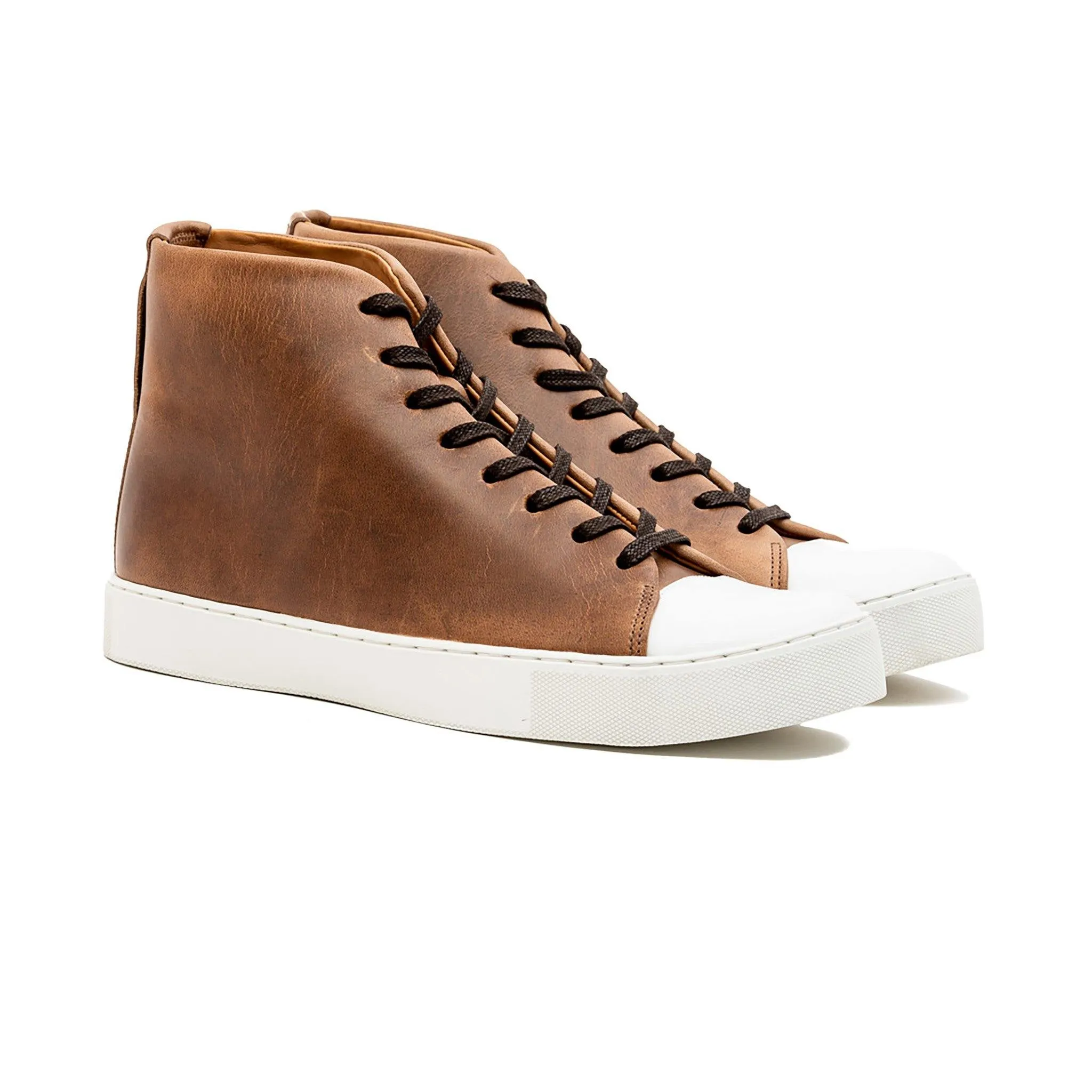 Abington Hi Toe Cap - Chromexcel Naturel Horween