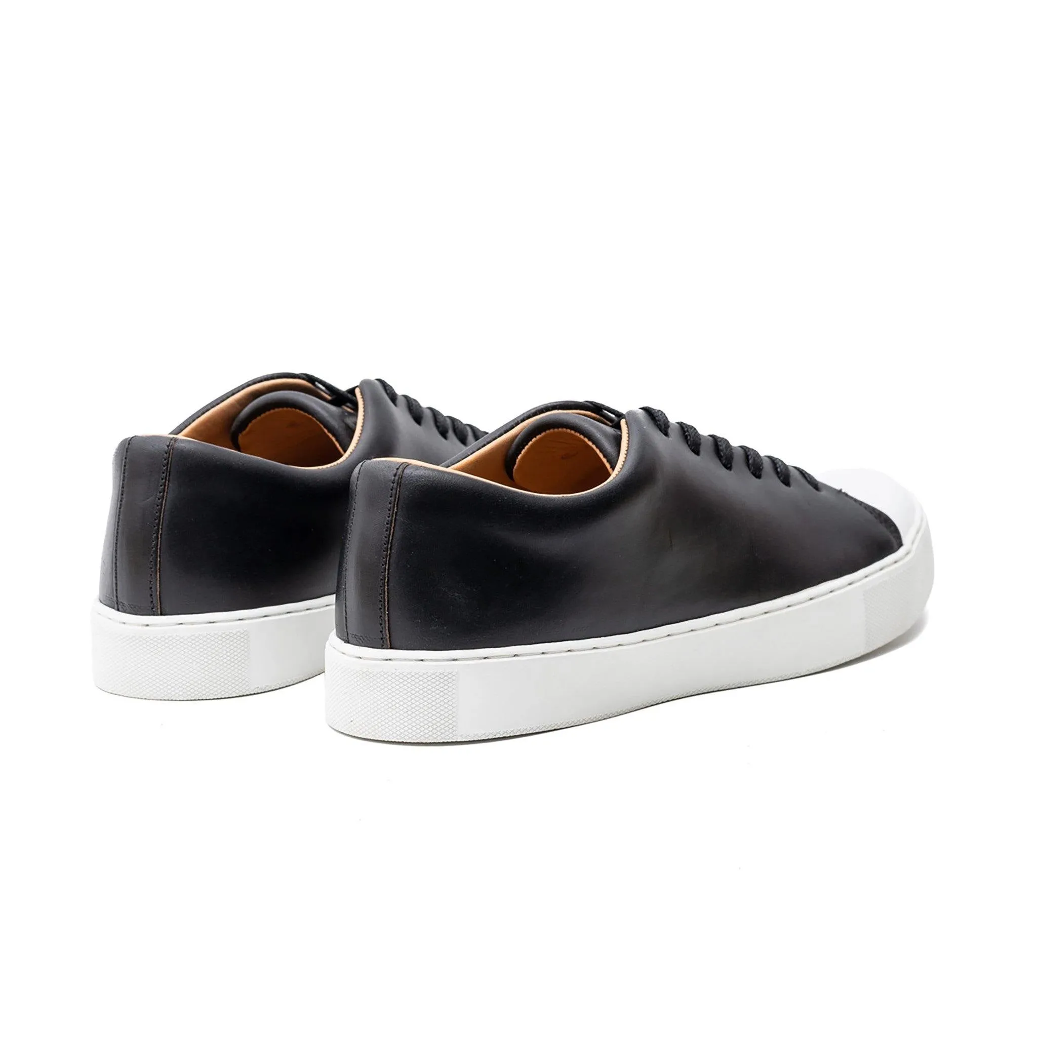 Abington Toe Cap - Chromexcel Noir Horween