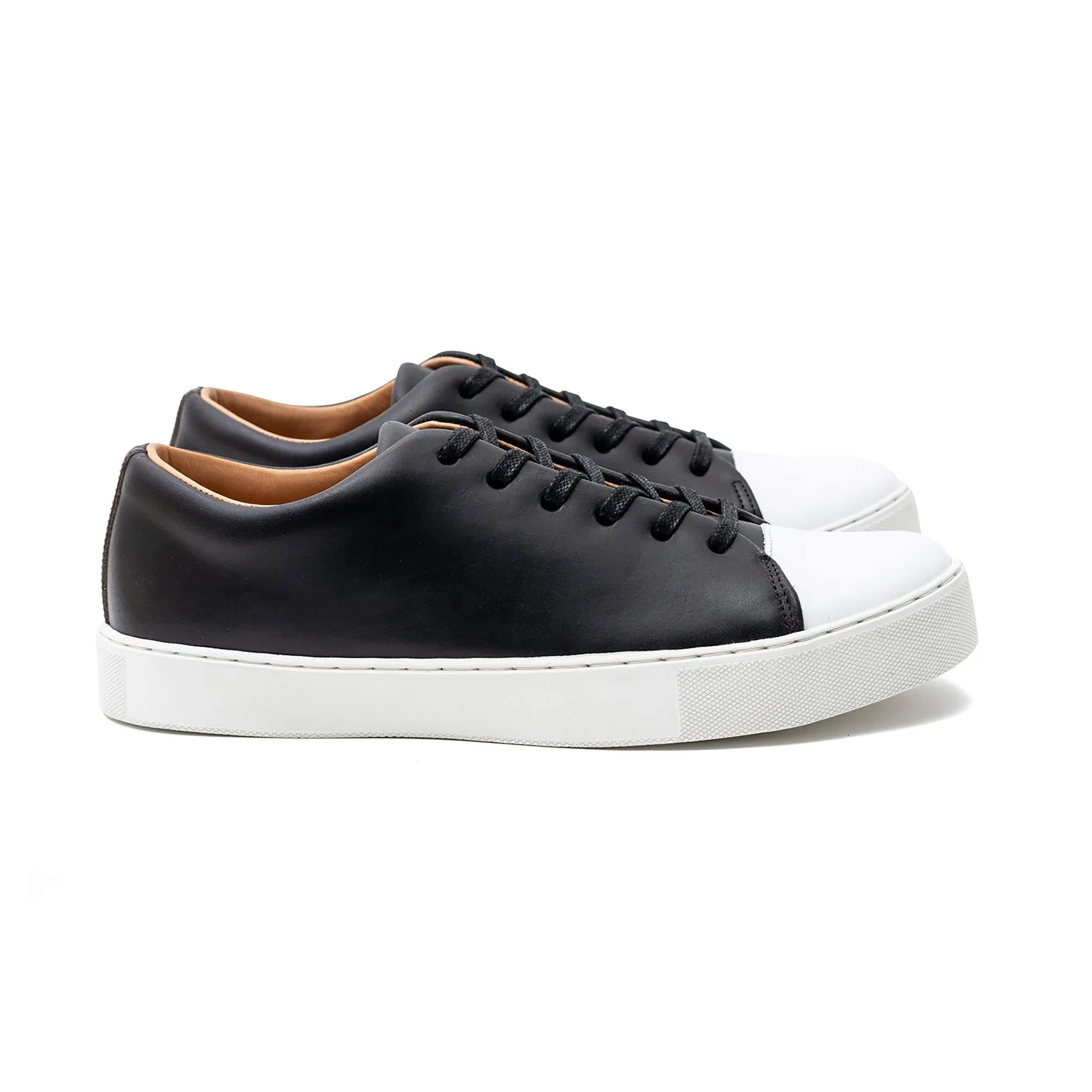 Abington Toe Cap - Chromexcel Noir Horween