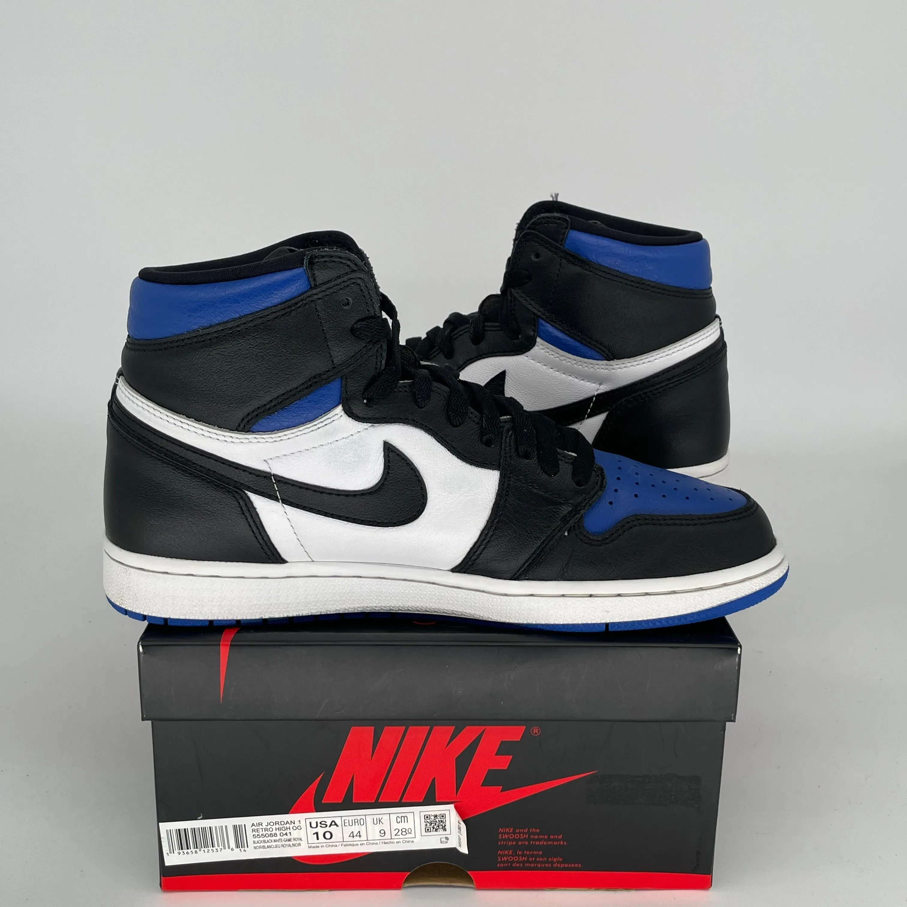 AIR JORDAN 1 ROYAL TOE TAILLE 10 555088-041