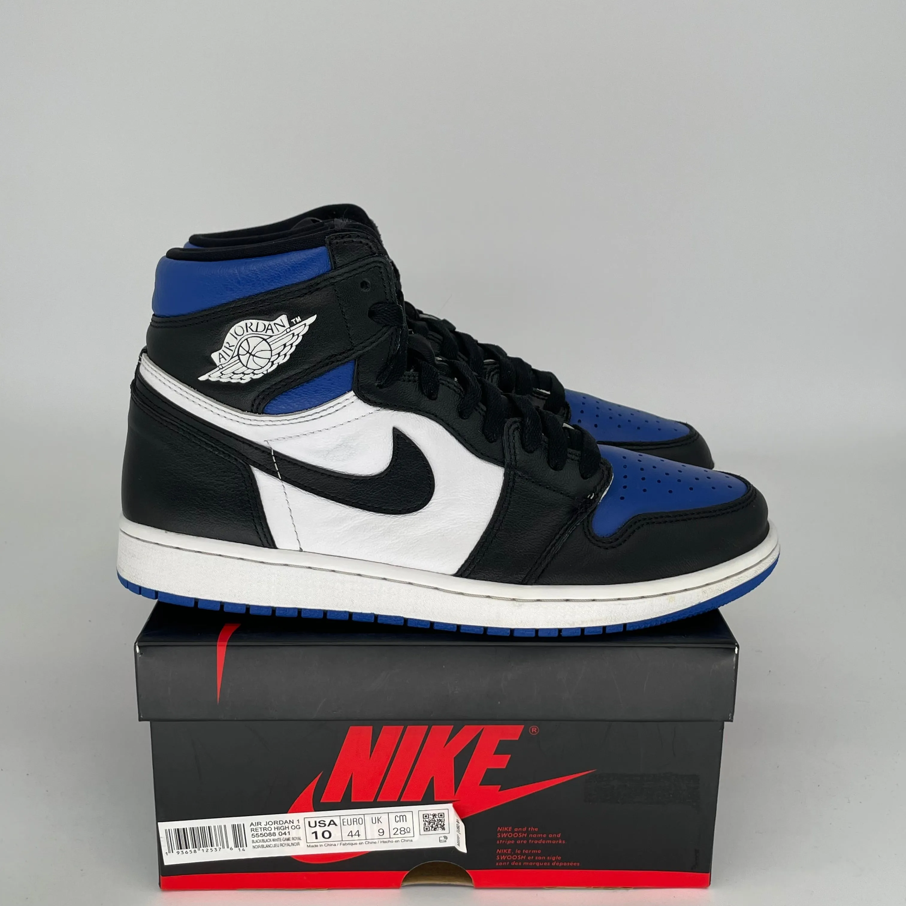 AIR JORDAN 1 ROYAL TOE TAILLE 10 555088-041