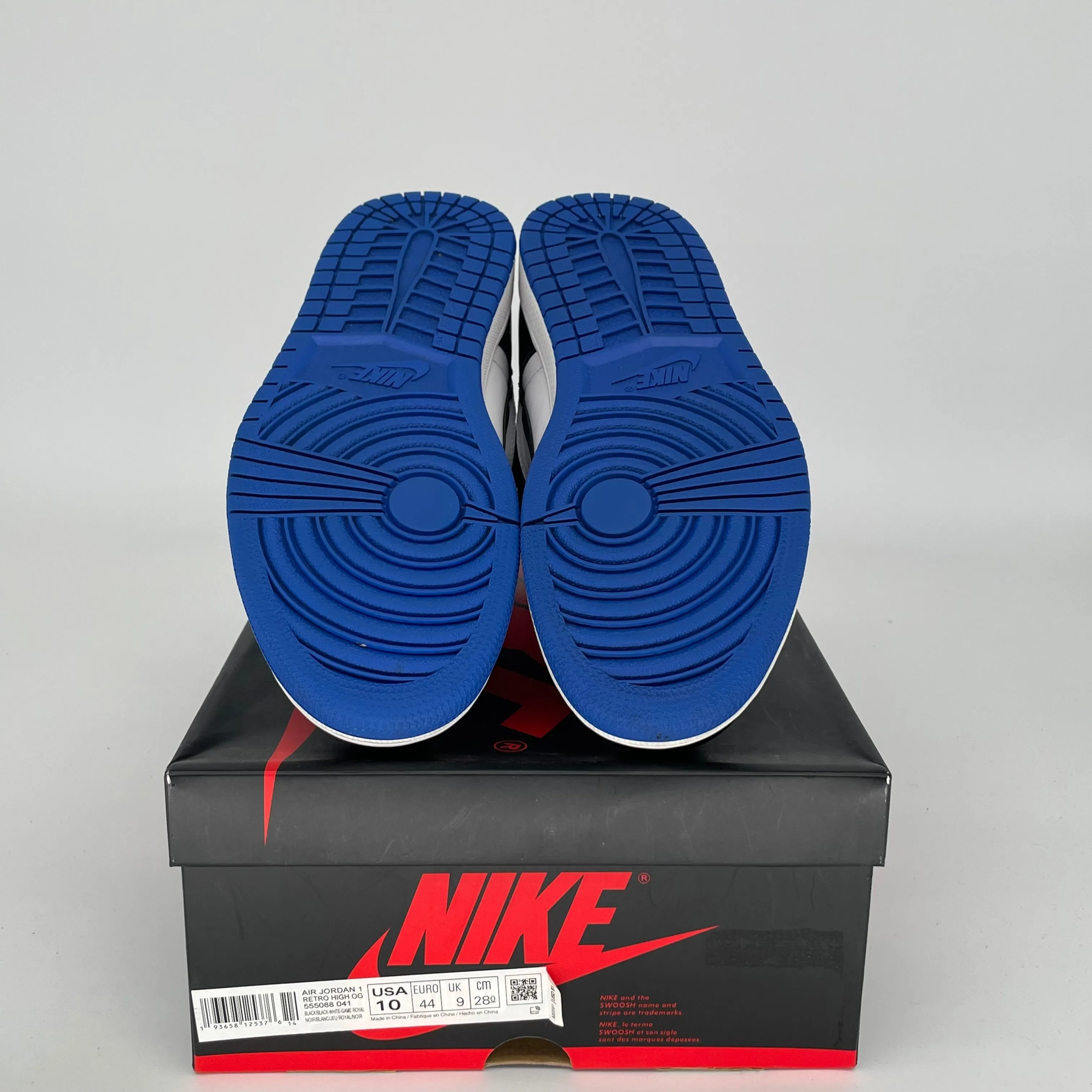 AIR JORDAN 1 ROYAL TOE TAILLE 10 555088-041