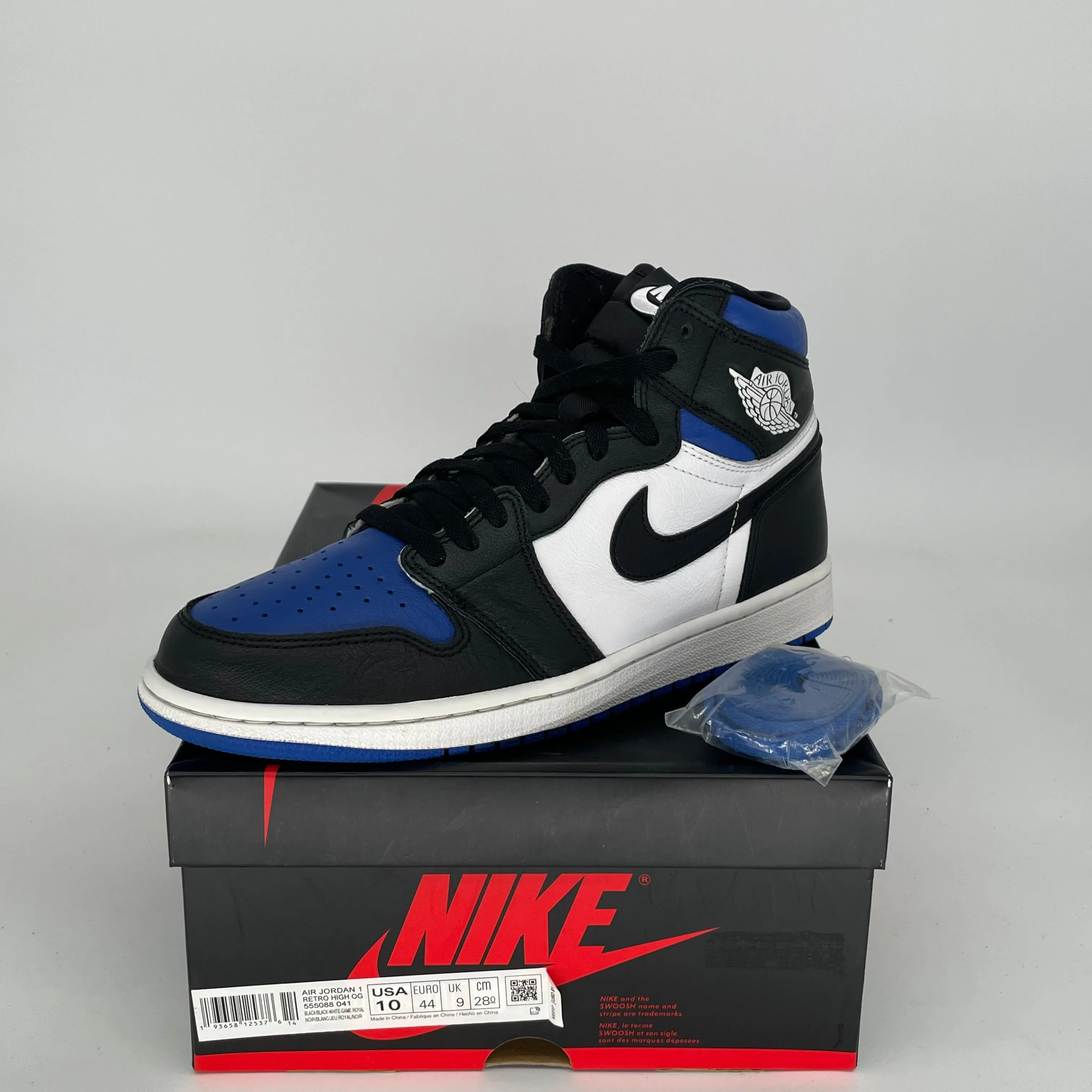 AIR JORDAN 1 ROYAL TOE TAILLE 10 555088-041