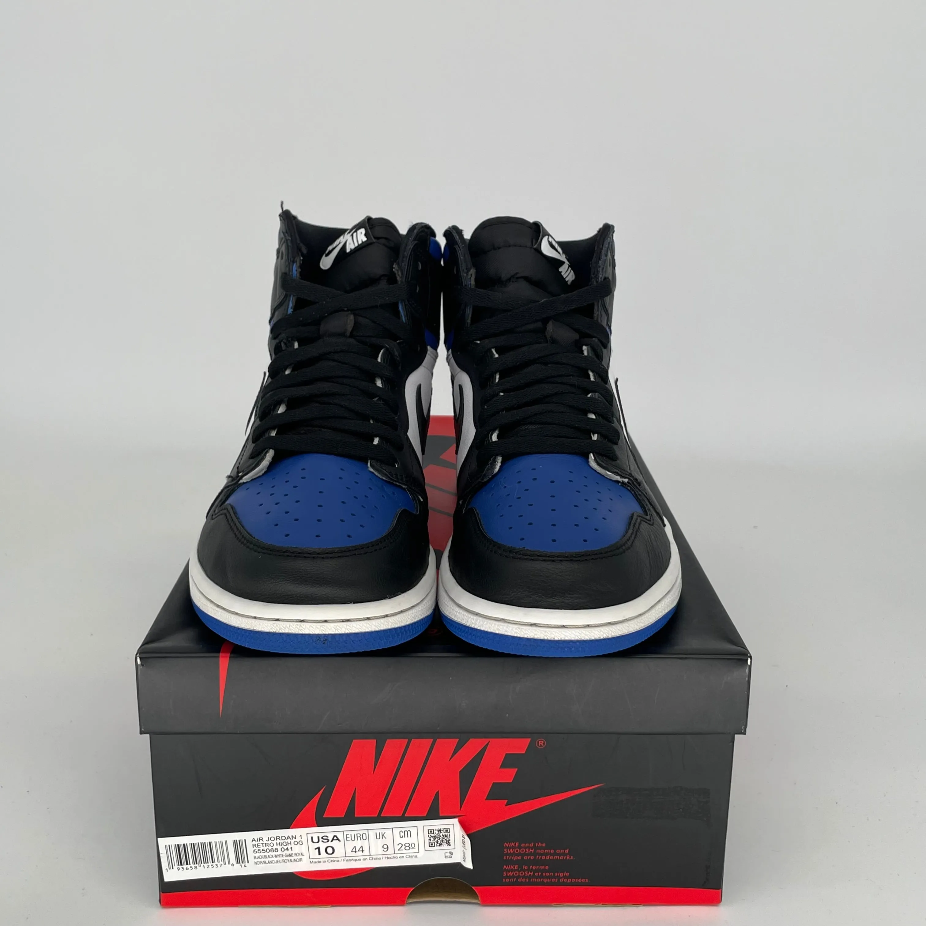 AIR JORDAN 1 ROYAL TOE TAILLE 10 555088-041