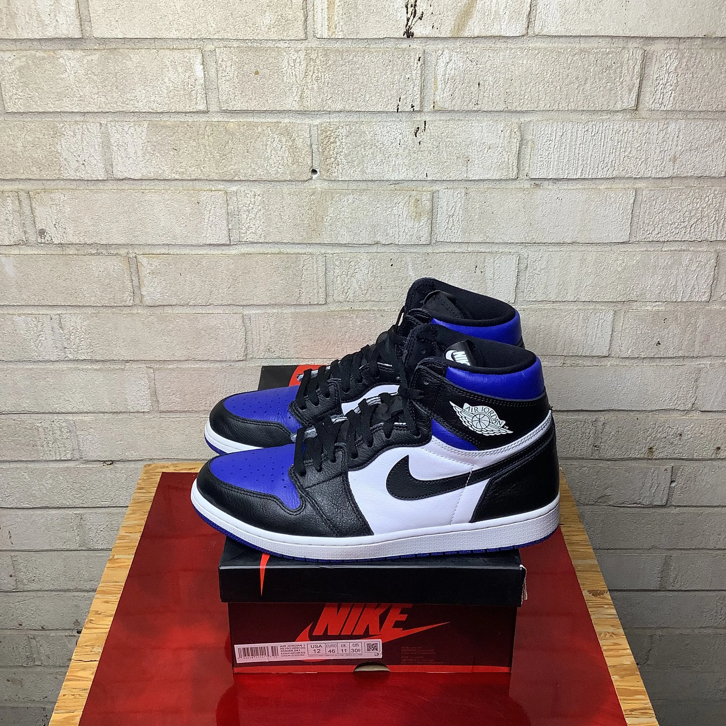 AIR JORDAN 1 ROYAL TOE TAILLE 12 555088-041