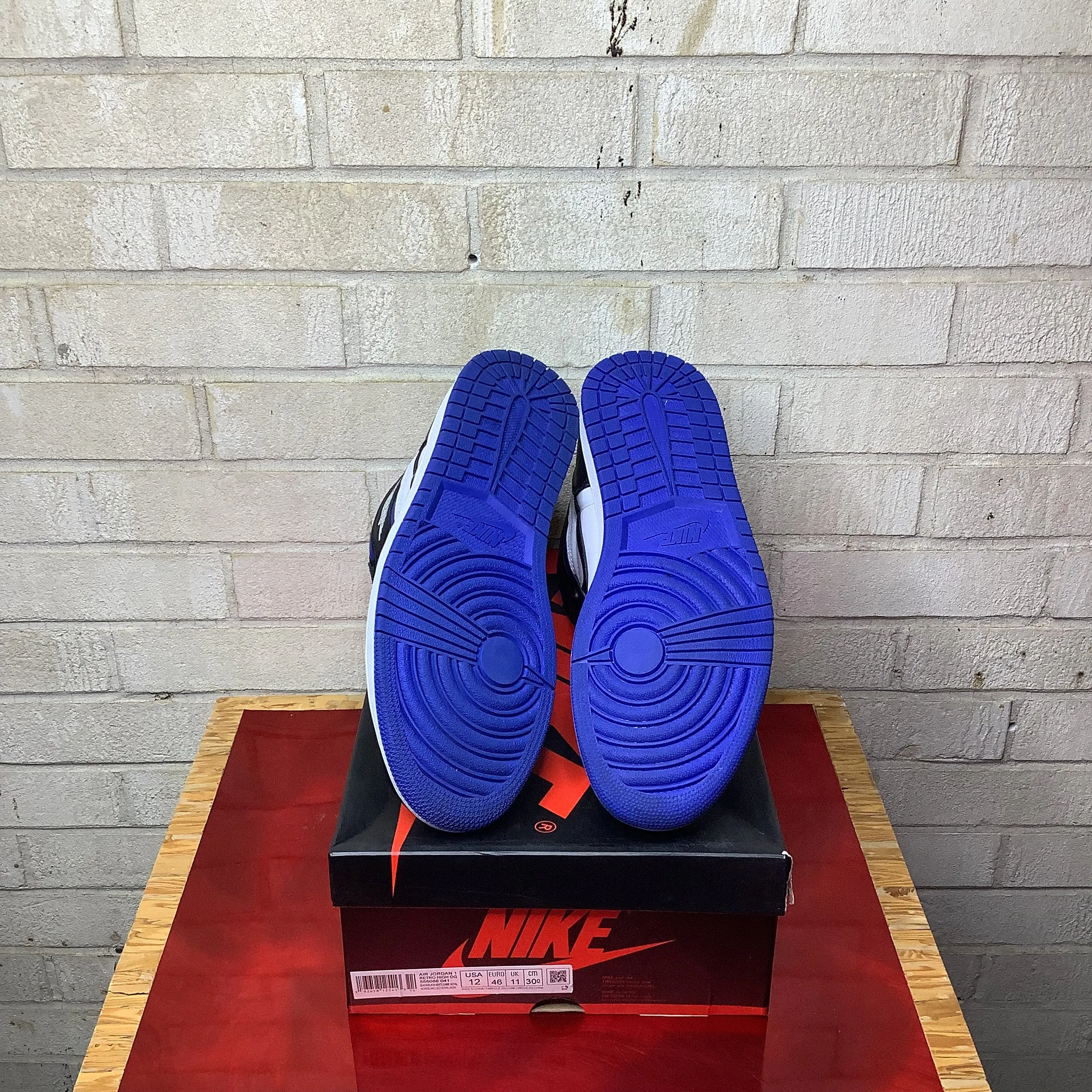 AIR JORDAN 1 ROYAL TOE TAILLE 12 555088-041