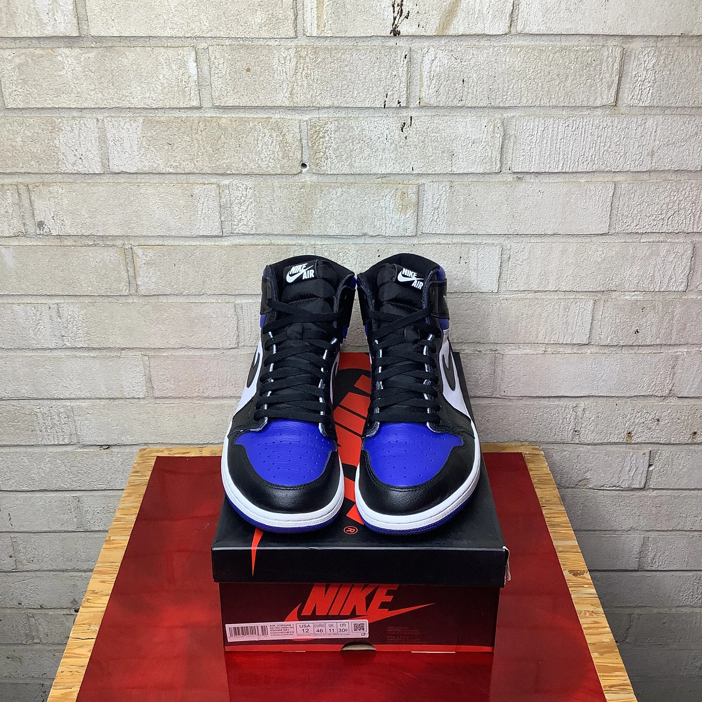 AIR JORDAN 1 ROYAL TOE TAILLE 12 555088-041