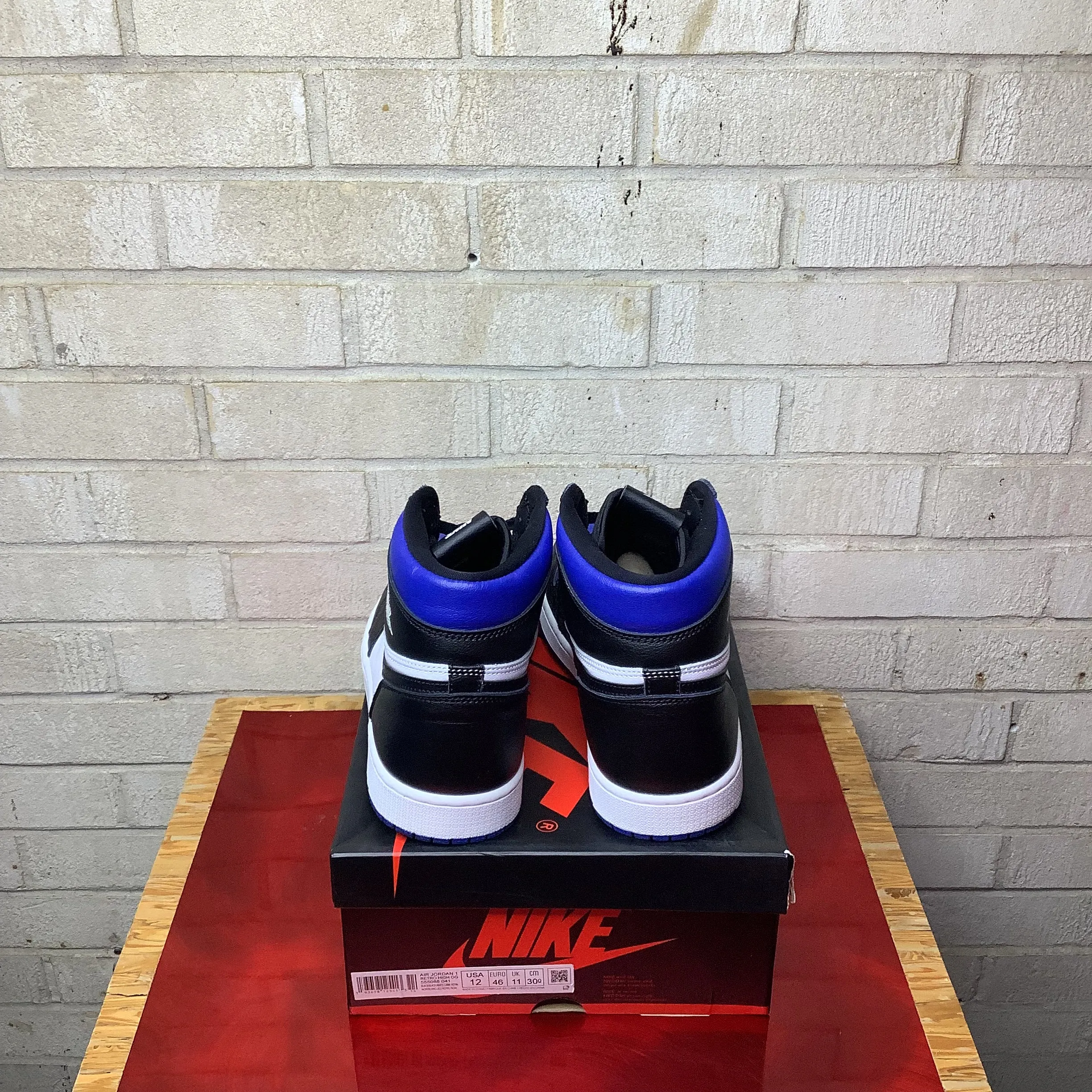 AIR JORDAN 1 ROYAL TOE TAILLE 12 555088-041