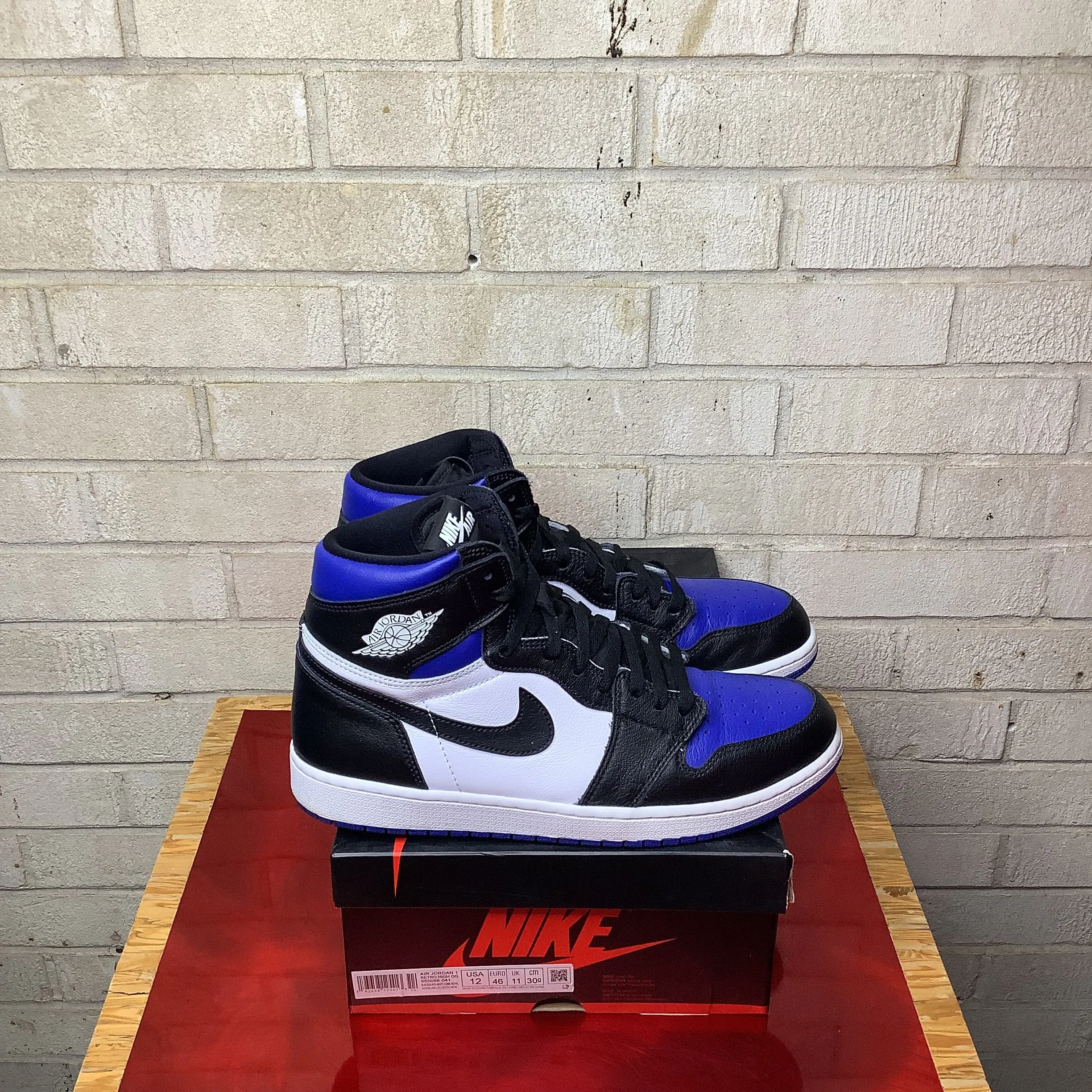 AIR JORDAN 1 ROYAL TOE TAILLE 12 555088-041
