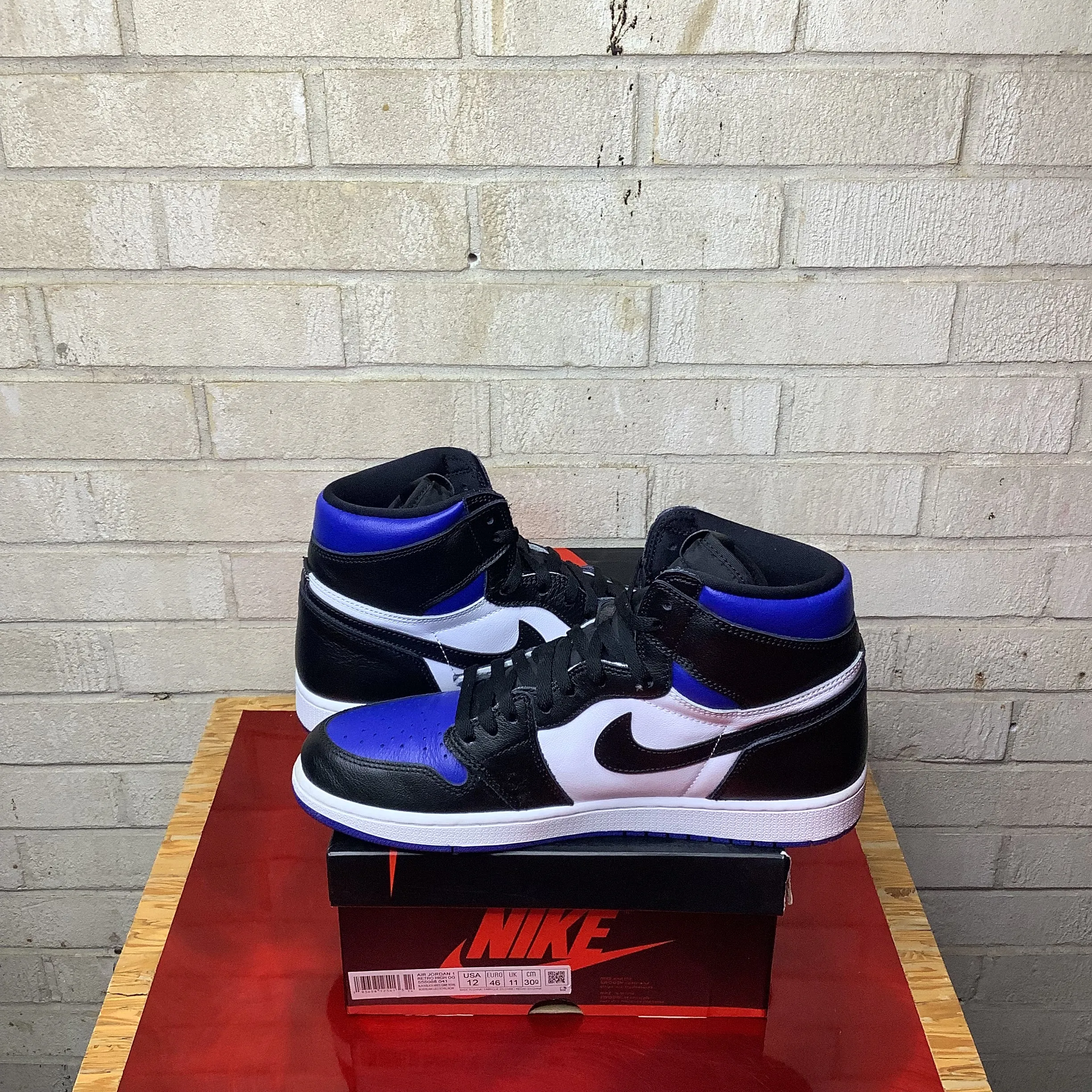 AIR JORDAN 1 ROYAL TOE TAILLE 12 555088-041