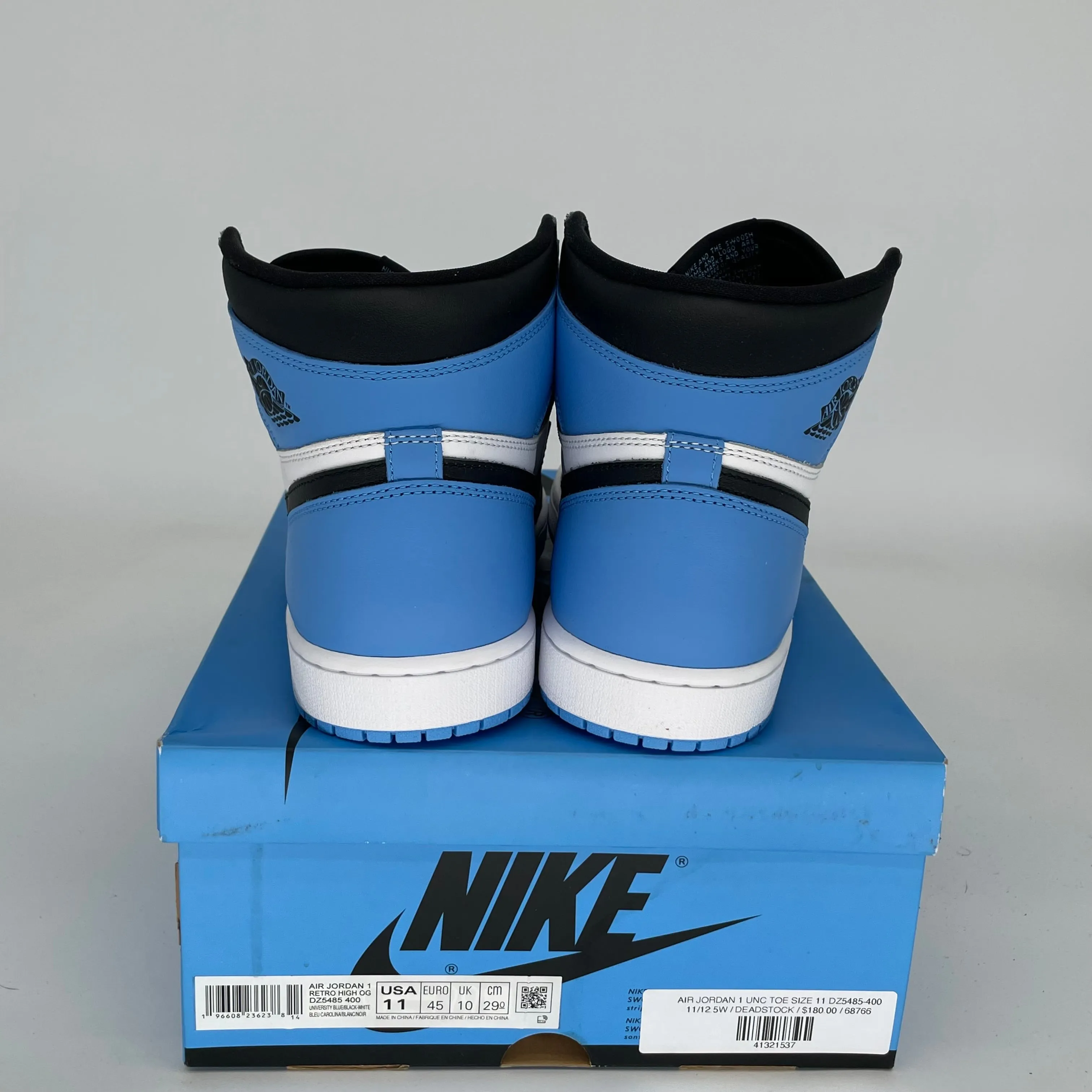 AIR JORDAN 1 UNC TOE TAILLE 11 DZ5485-400
