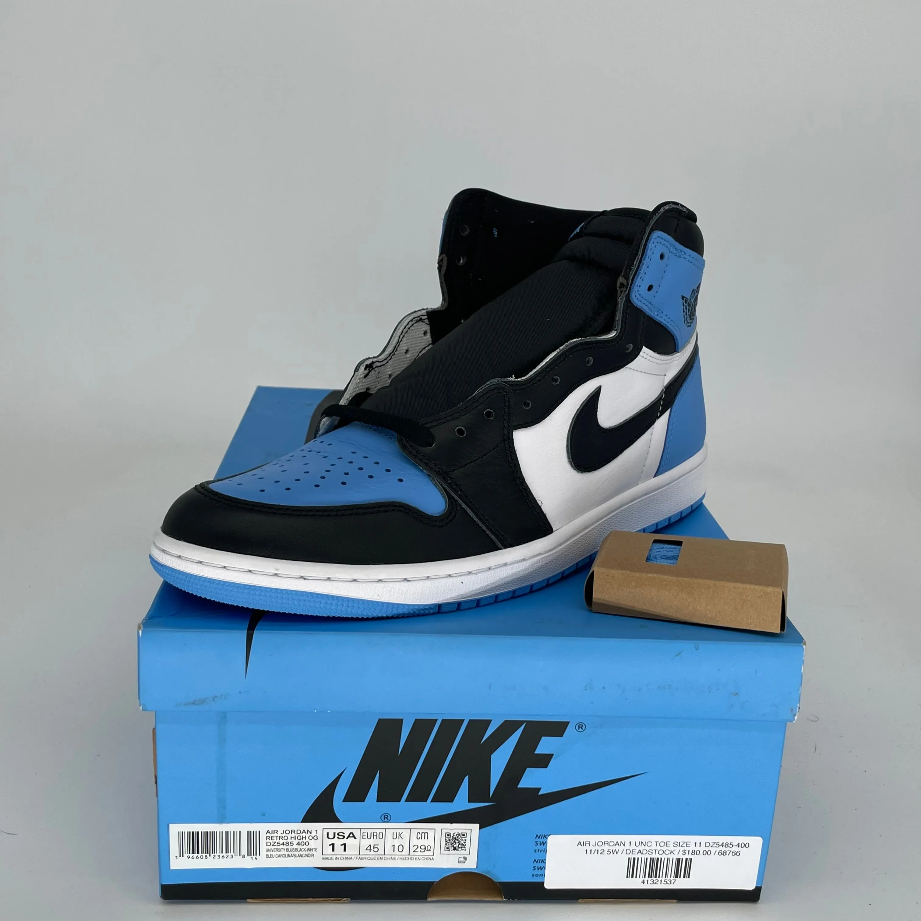AIR JORDAN 1 UNC TOE TAILLE 11 DZ5485-400