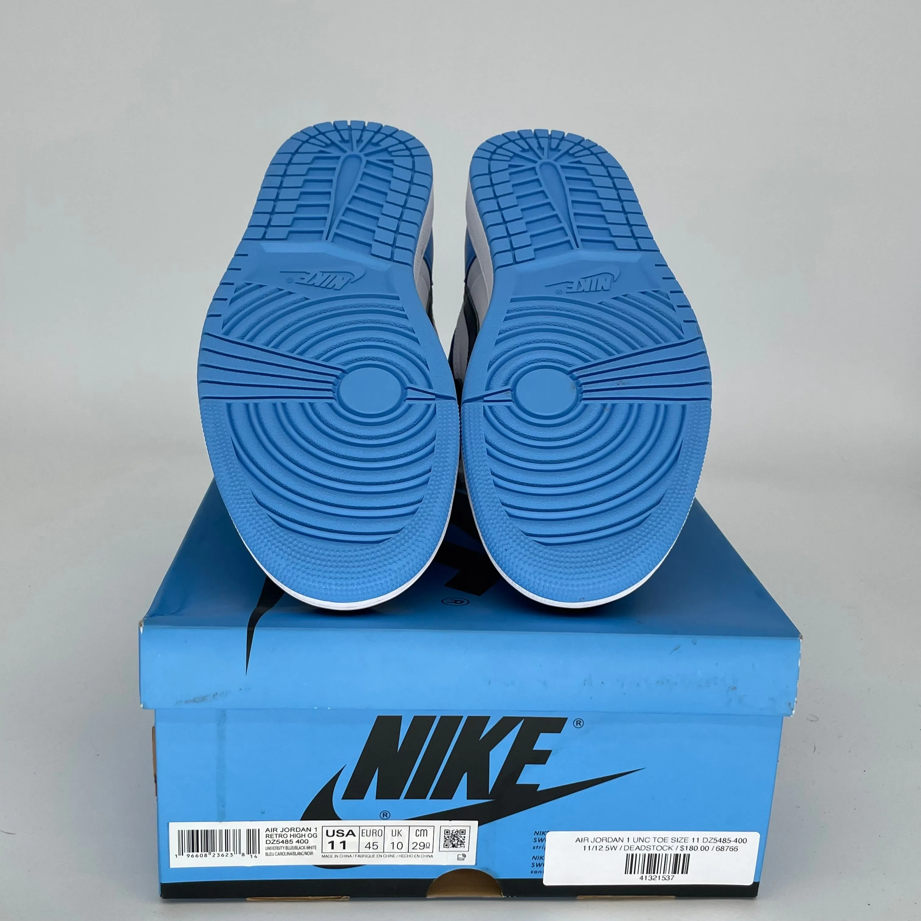 AIR JORDAN 1 UNC TOE TAILLE 11 DZ5485-400