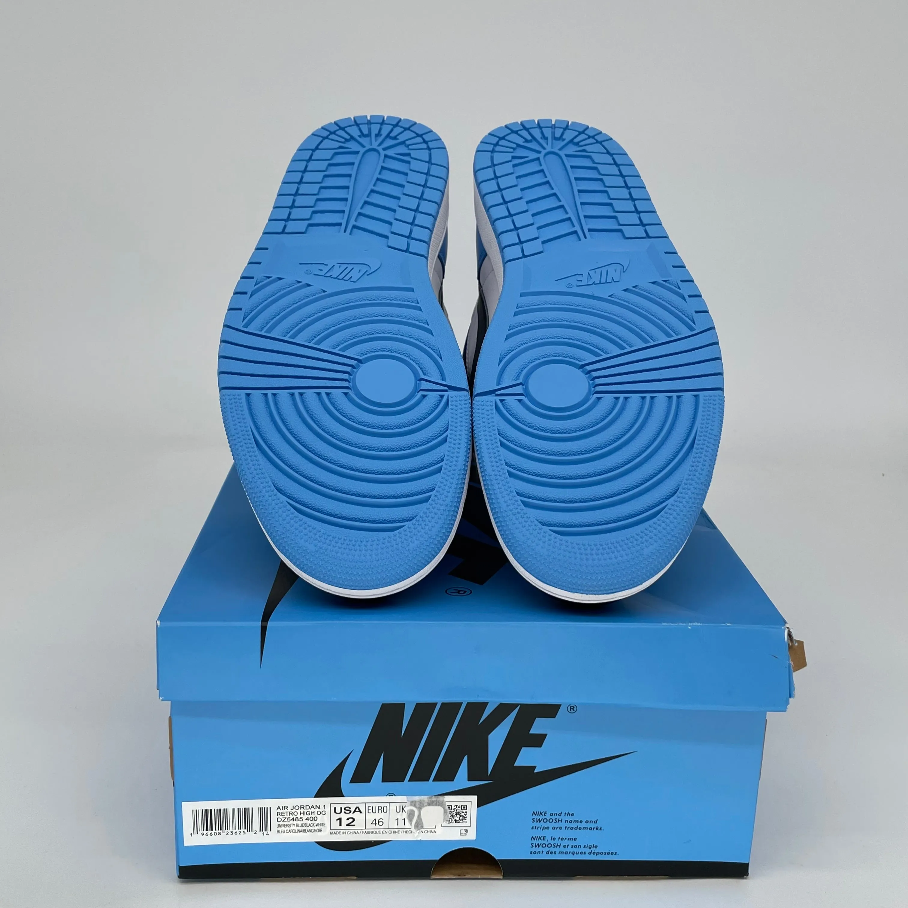 AIR JORDAN 1 UNC TOE TAILLE 12 DZ5485-400