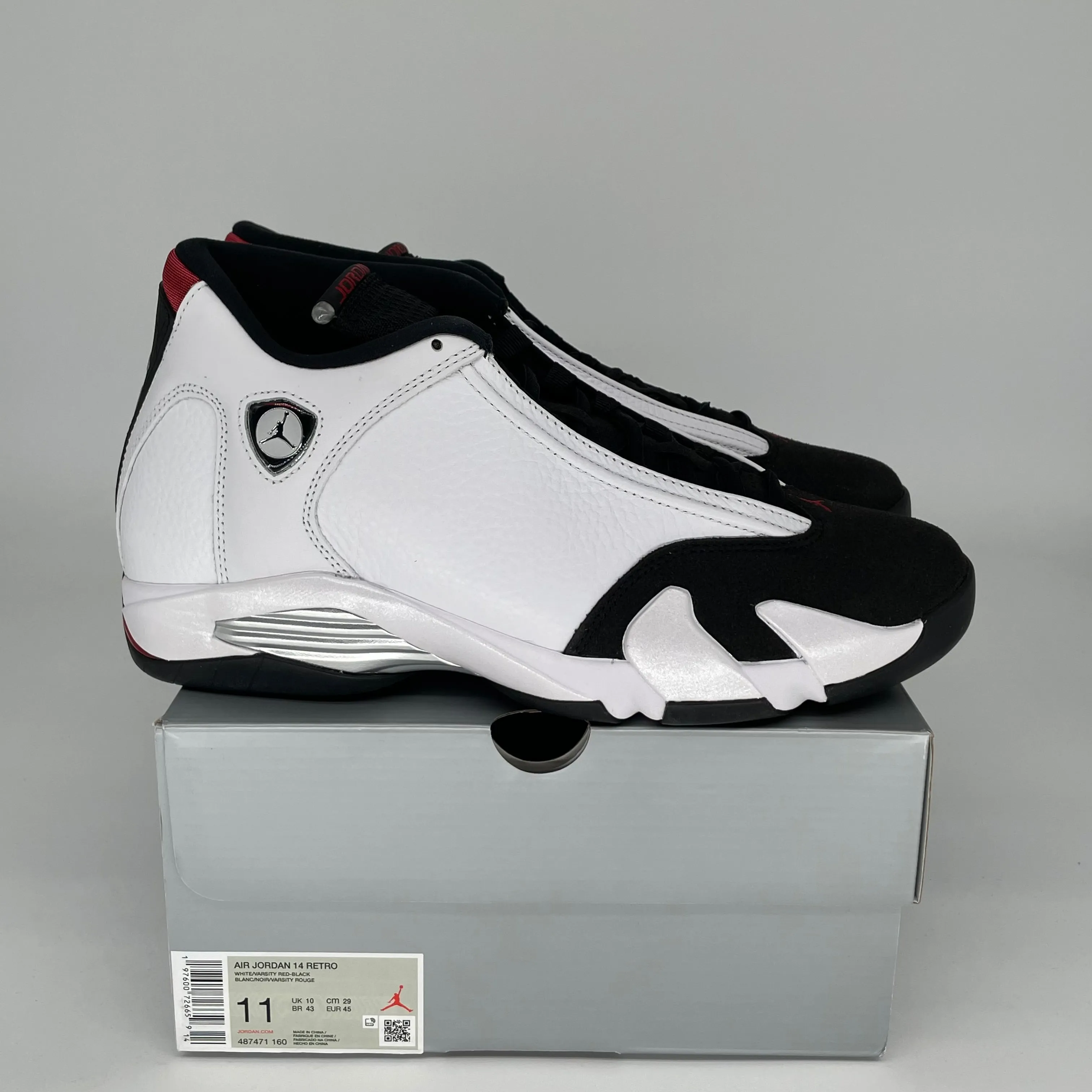 AIR JORDAN 14 BOUT NOIR TAILLE 11 487471-160