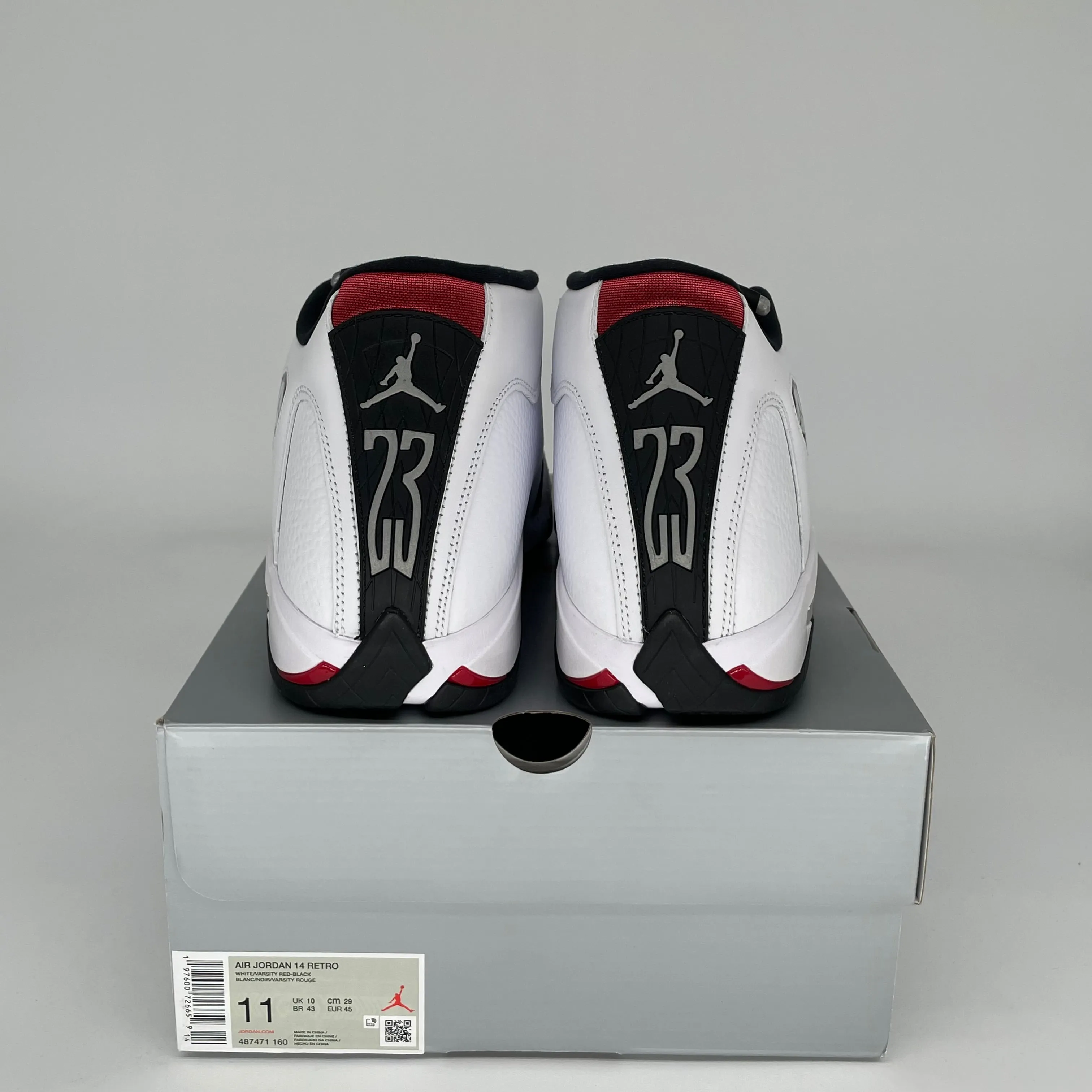 AIR JORDAN 14 BOUT NOIR TAILLE 11 487471-160