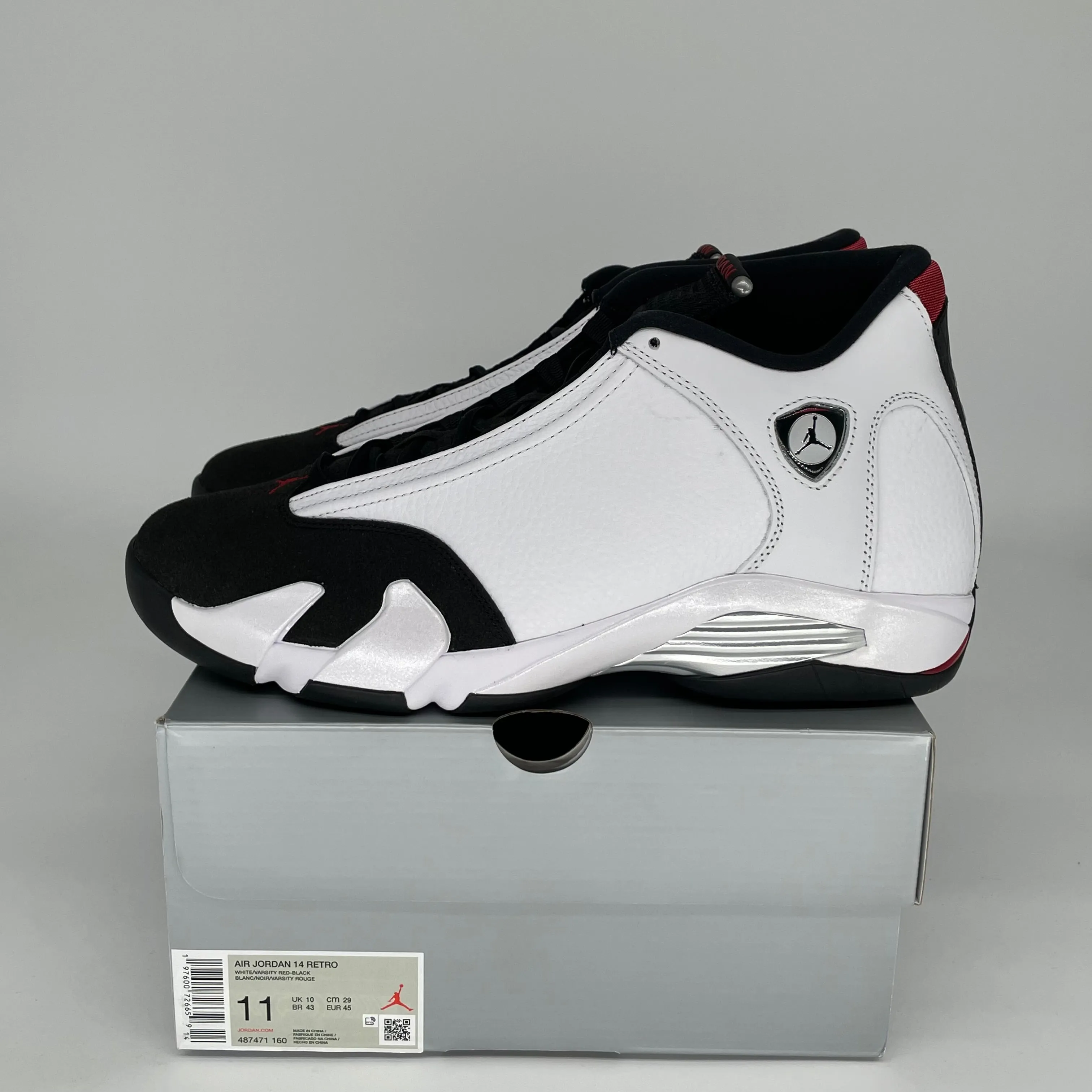 AIR JORDAN 14 BOUT NOIR TAILLE 11 487471-160