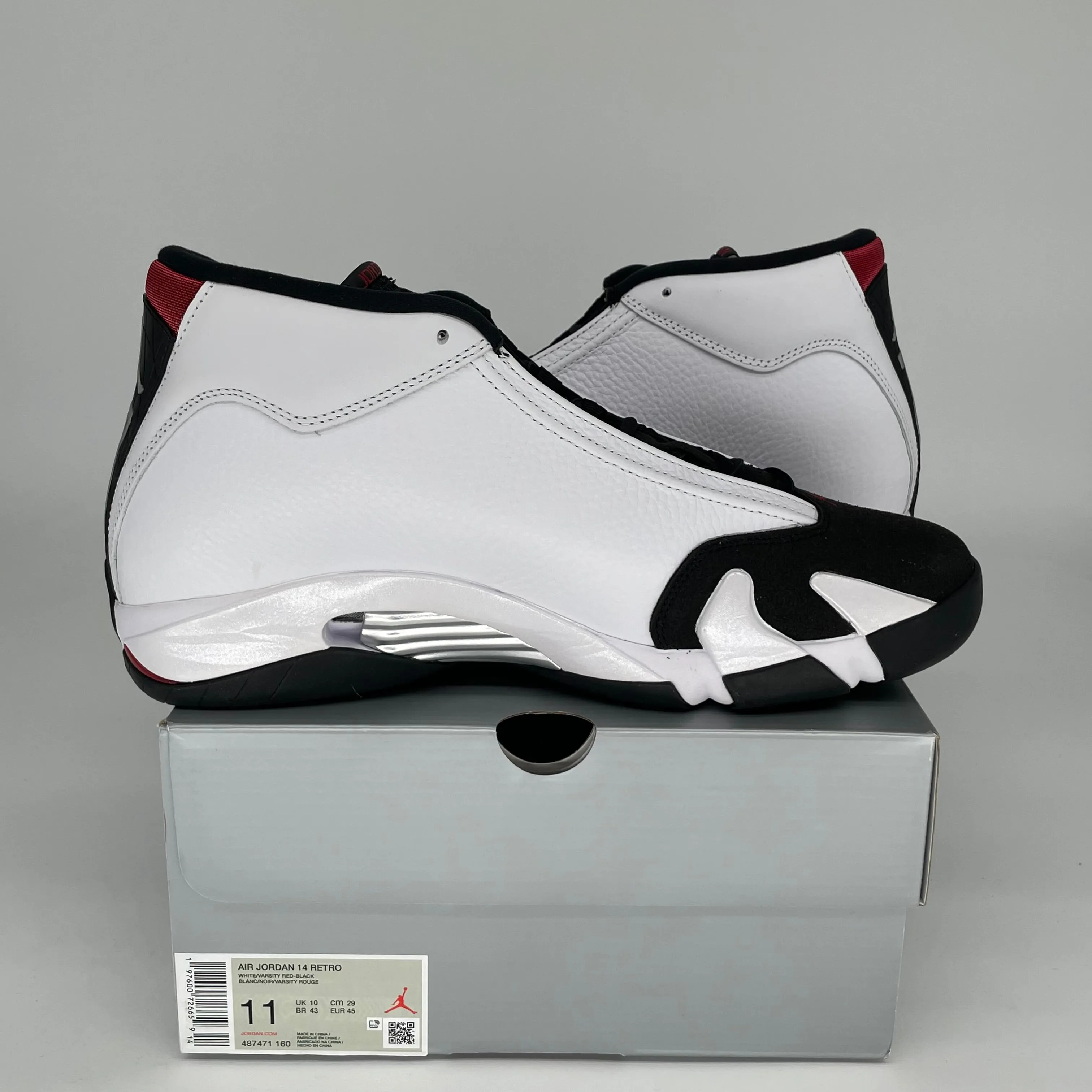 AIR JORDAN 14 BOUT NOIR TAILLE 11 487471-160