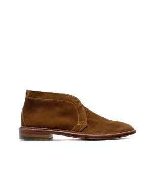Botte Chukka Alden Non Doublée en Suédine Tabac 1493