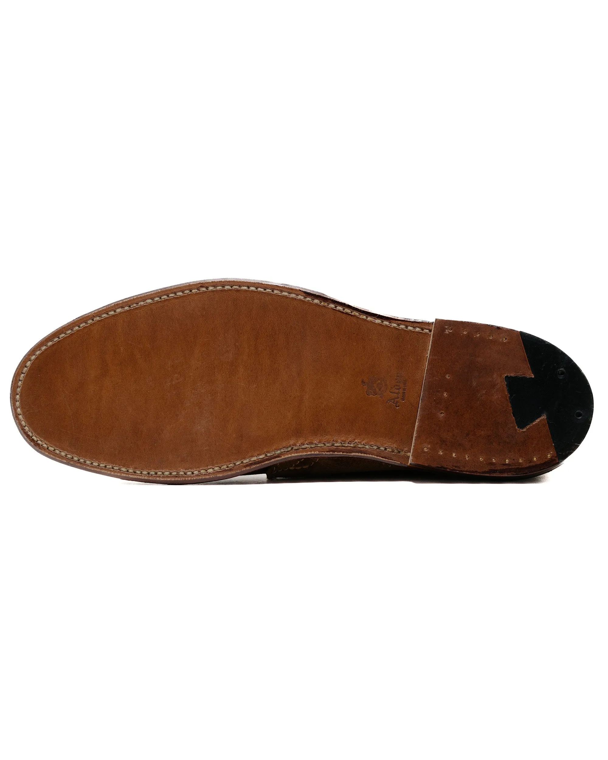 Botte Chukka Alden Non Doublée en Suédine Tabac 1493
