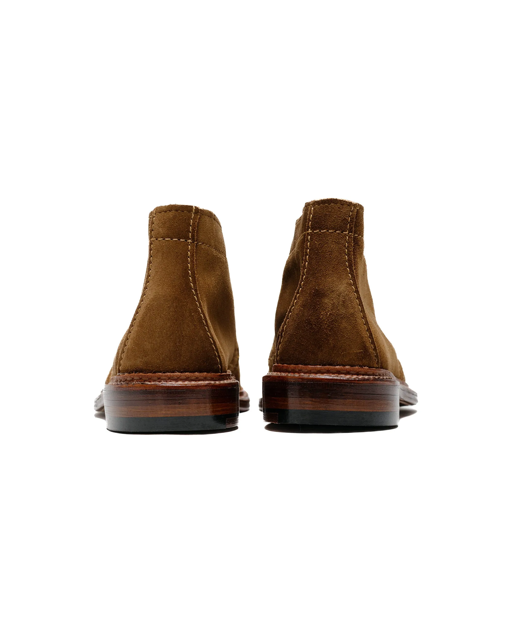 Botte Chukka Alden Non Doublée en Suédine Tabac 1493