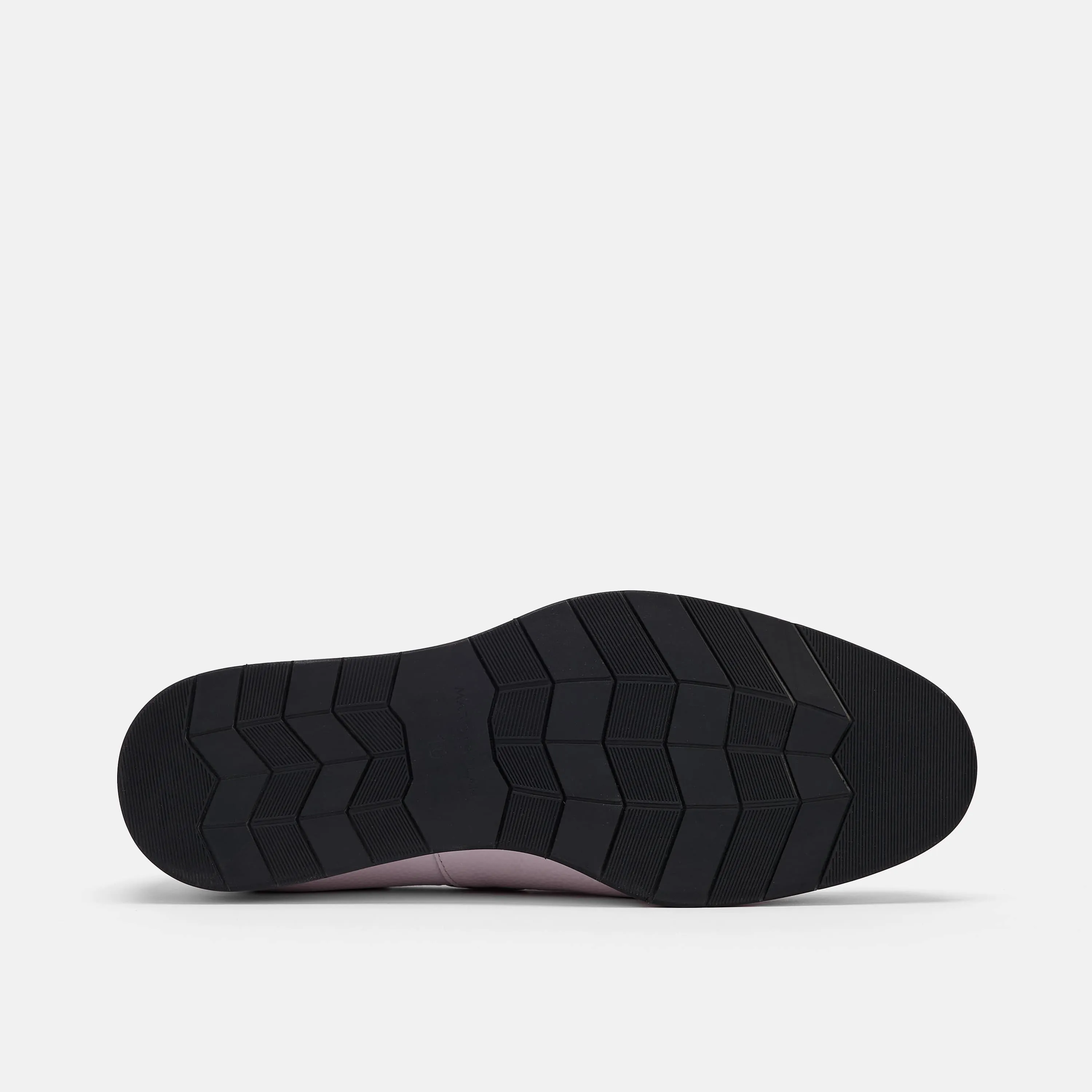 Mocassins Apollo à franges en cuir blush