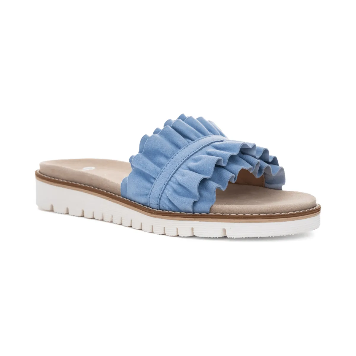 Ara Femmes Keyes Bleu Azur Suédé