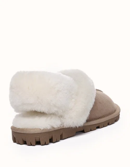Chaussons UGG® moelleux en gaufrette Australian Shepherd