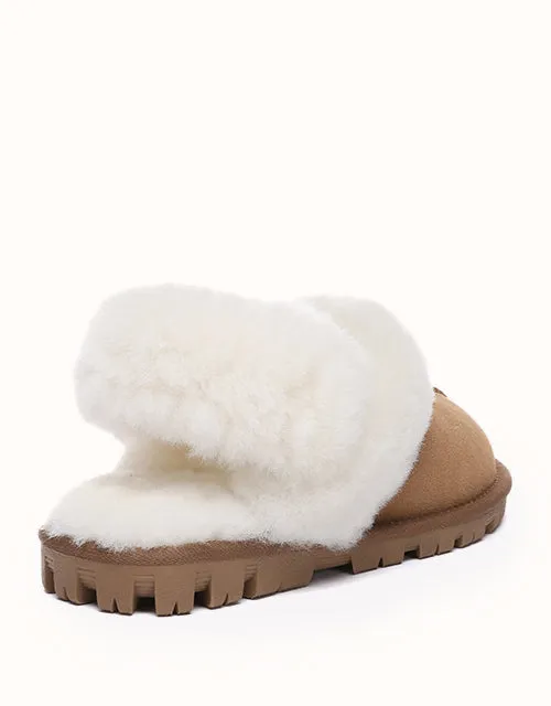 Chaussons UGG® moelleux en gaufrette Australian Shepherd