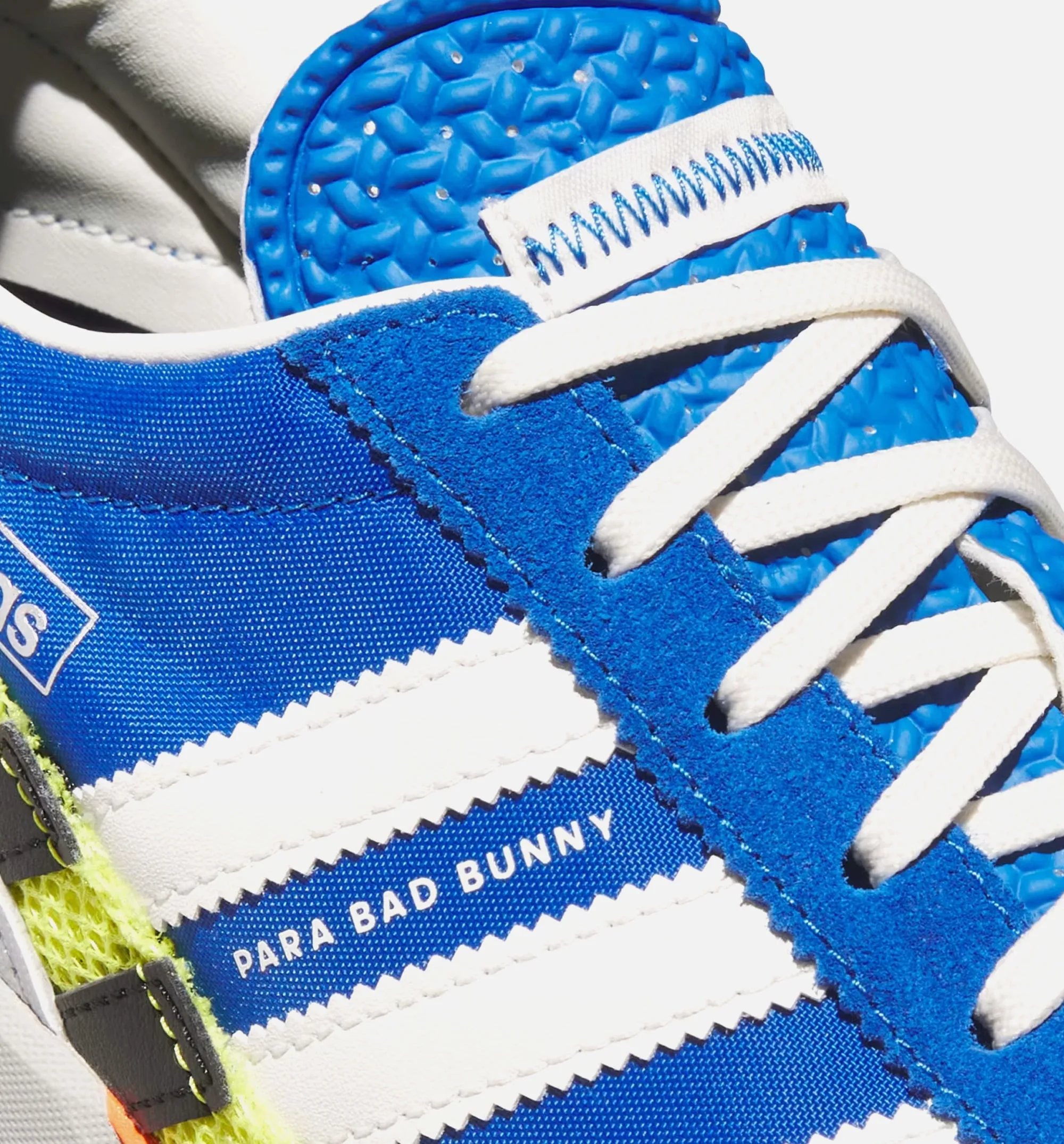 Bad Bunny x Adizero SL72 Chaussure de Style de Vie Homme - Bleu/Blanc/Jaune
