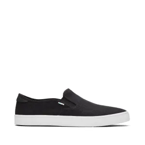 Baskets Baja Slip-On en Toile Héritage Noir
