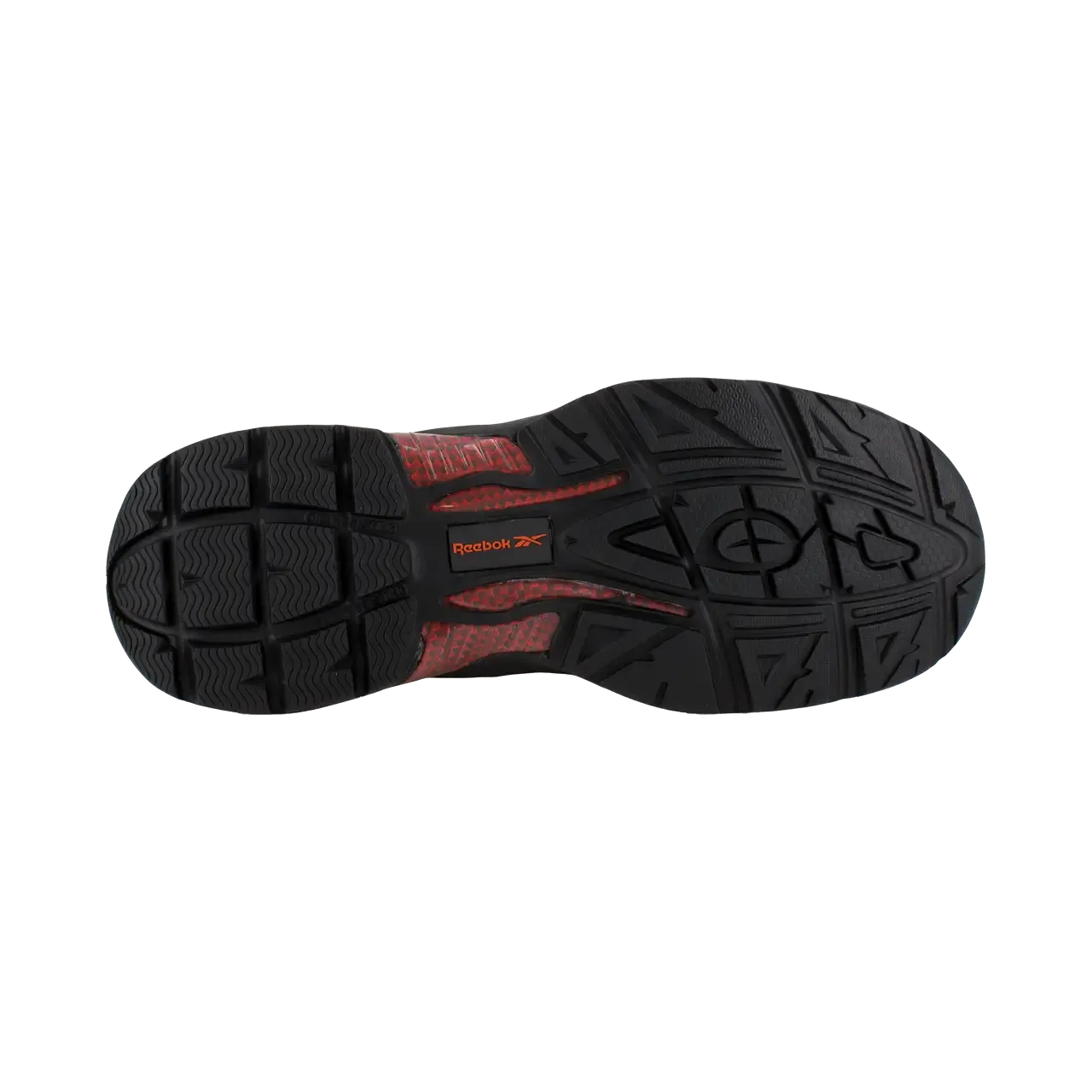 Chaussure de travail sportive à embout composite Beamer Noir/Rouge