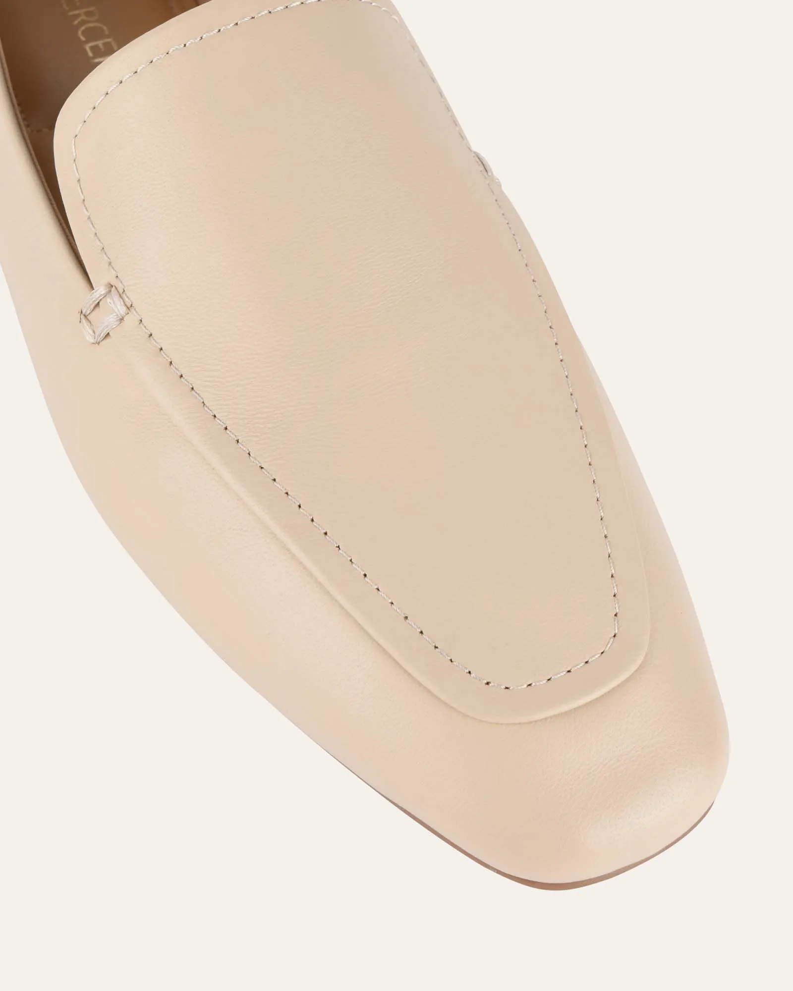 Mocassins en cuir sable BEAN