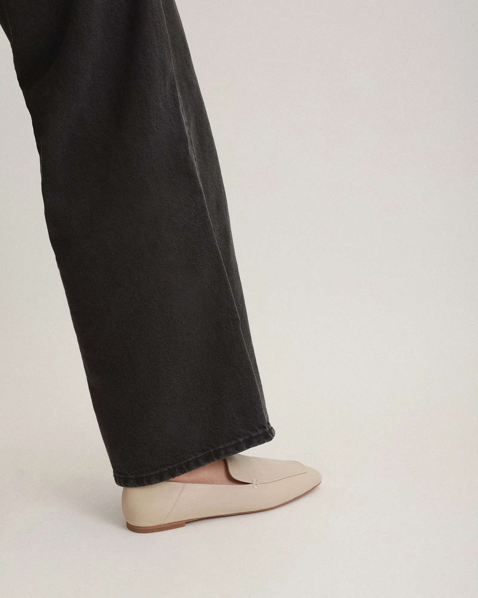 Mocassins en cuir sable BEAN