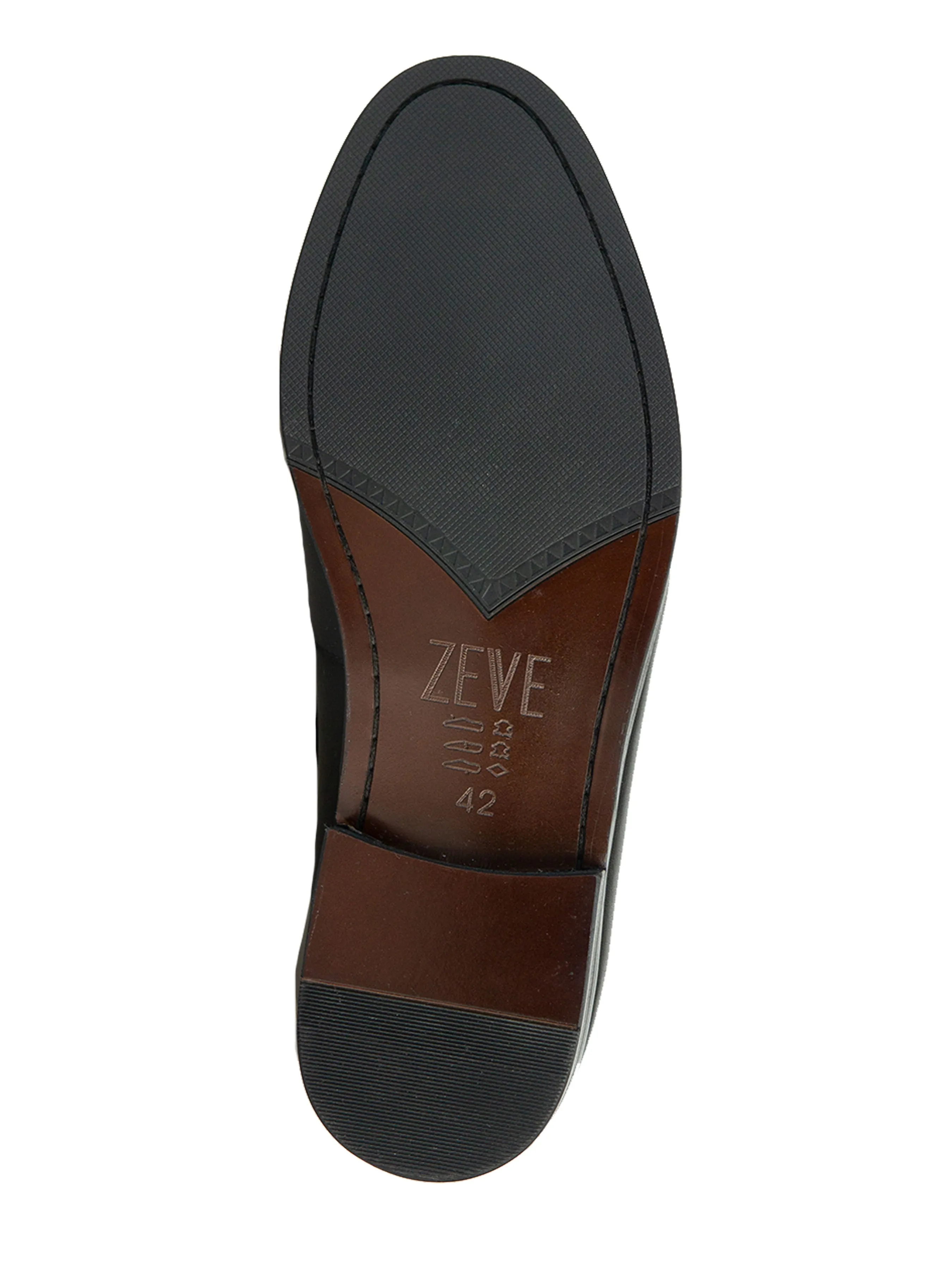 Belgian Loafer - Noir Gris Python avec Bride Penny à Franges Cloutées (Patine Peinte à la Main)