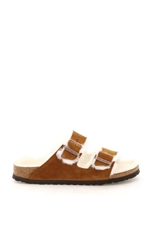 Birkenstock Arizona Mules en Daim Étroit