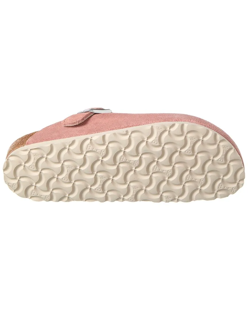 Birkenstock Boston VL Étroite en Daim & Duvet