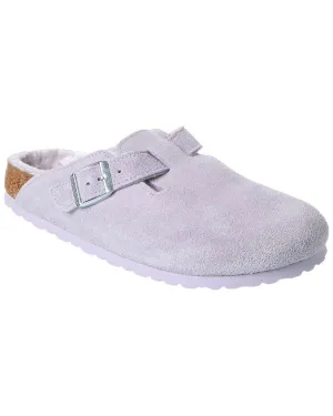 Birkenstock Boston VL Étroite en Daim & Duvet