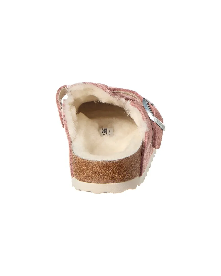 Birkenstock Boston VL Étroite en Daim & Duvet