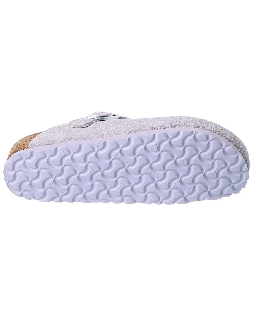 Birkenstock Boston VL Étroite en Daim & Duvet