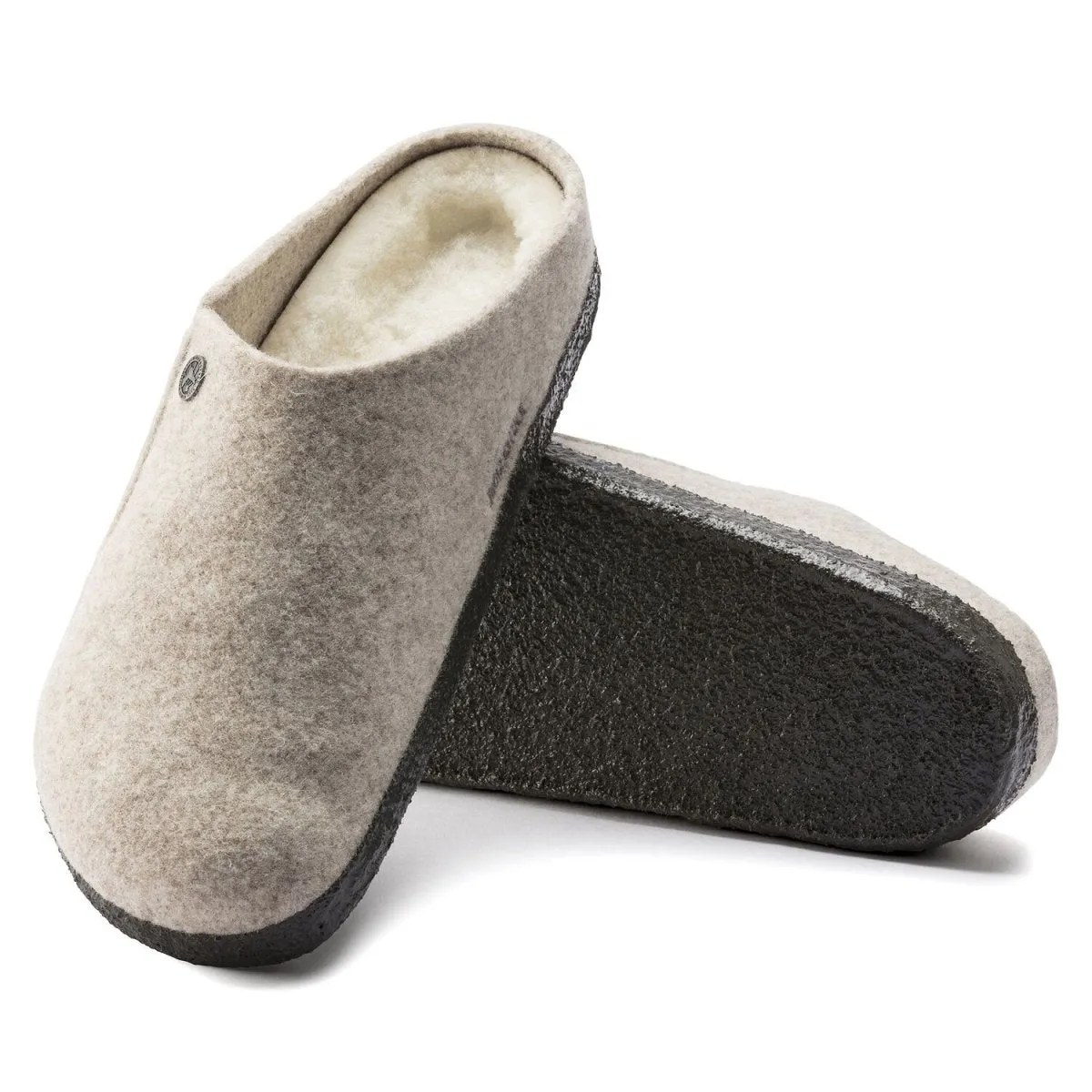 Birkenstock Femmes Zermatt Doublure en Mouton Eggnog