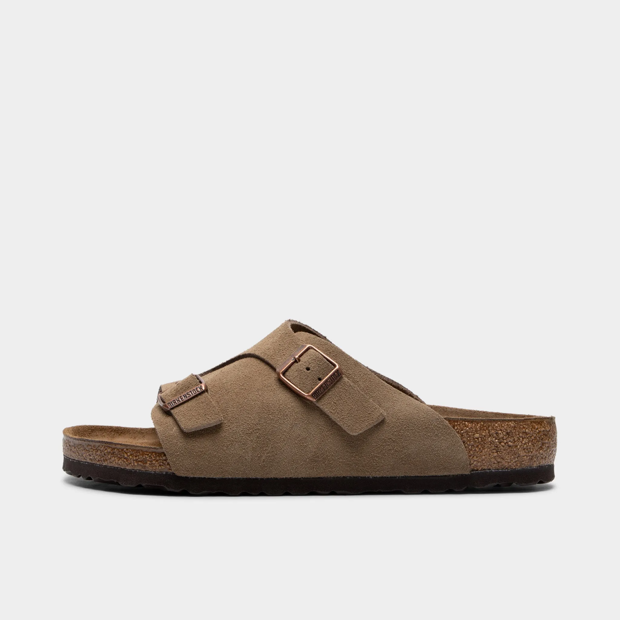 Birkenstock Zurich en daim / taupe Chaussures Birkenstock