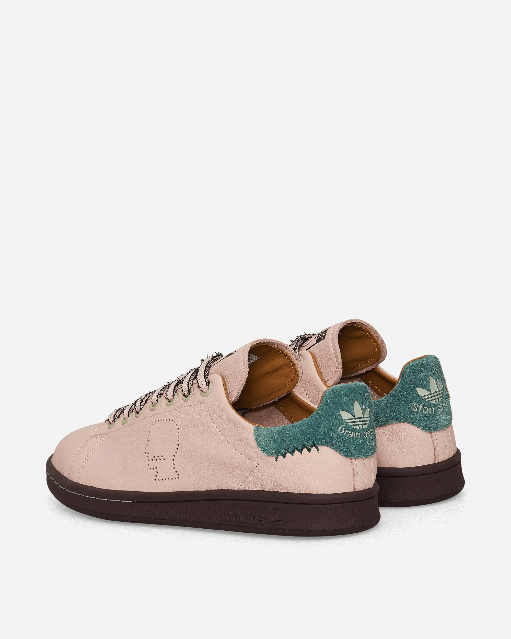 Stan Smith Brain Dead en sneakers rose vapeur / noir de base / mesa