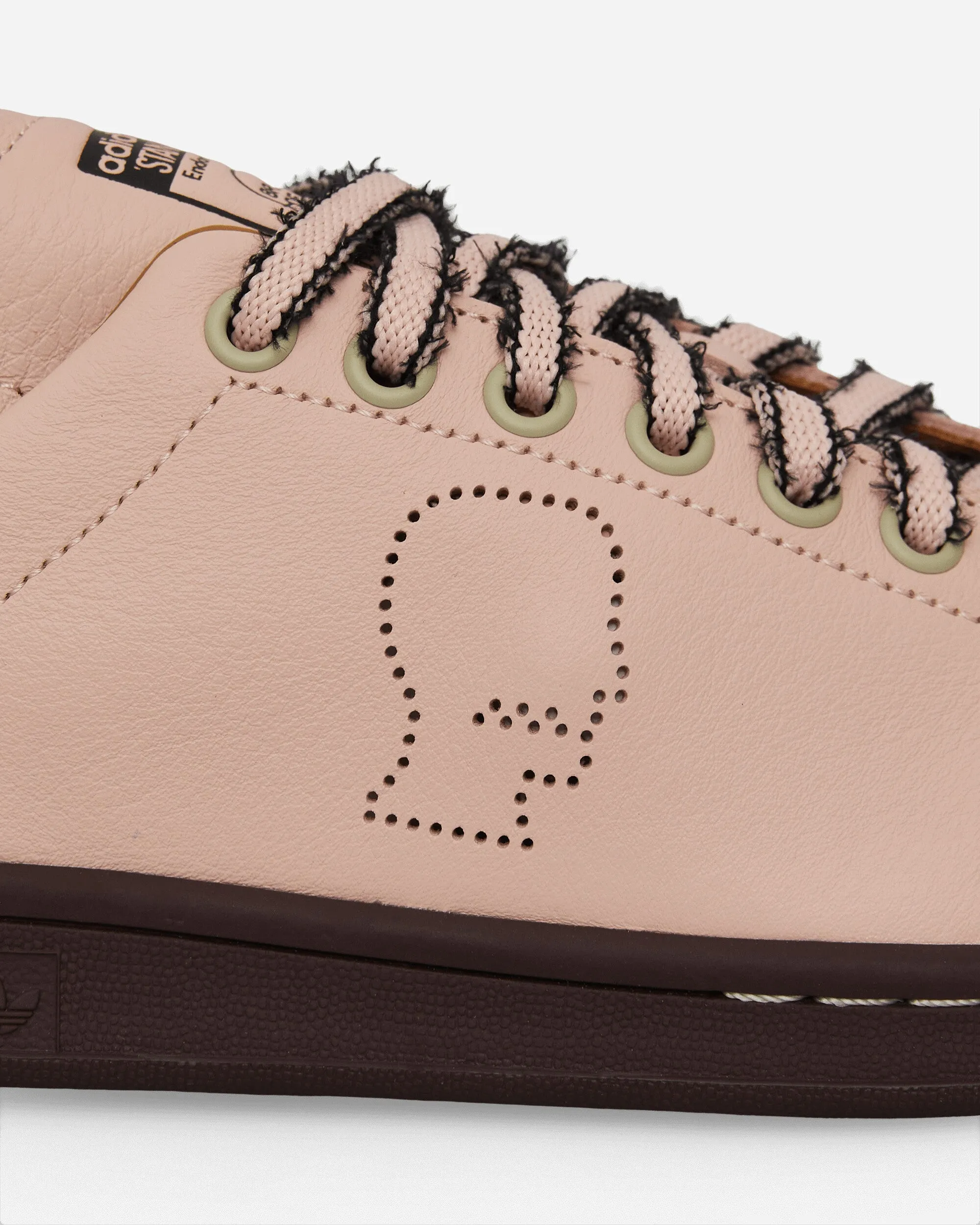 Stan Smith Brain Dead en sneakers rose vapeur / noir de base / mesa