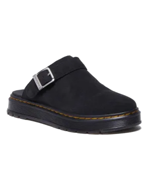 Mules en daim Brookline Bronx en noir
