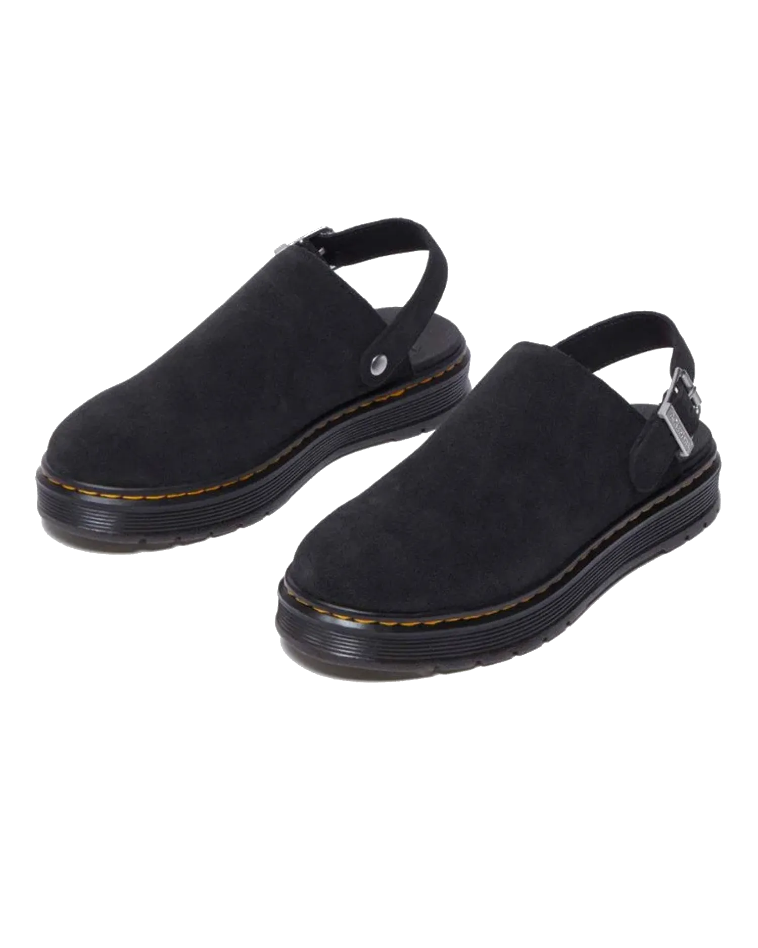 Mules en daim Brookline Bronx en noir