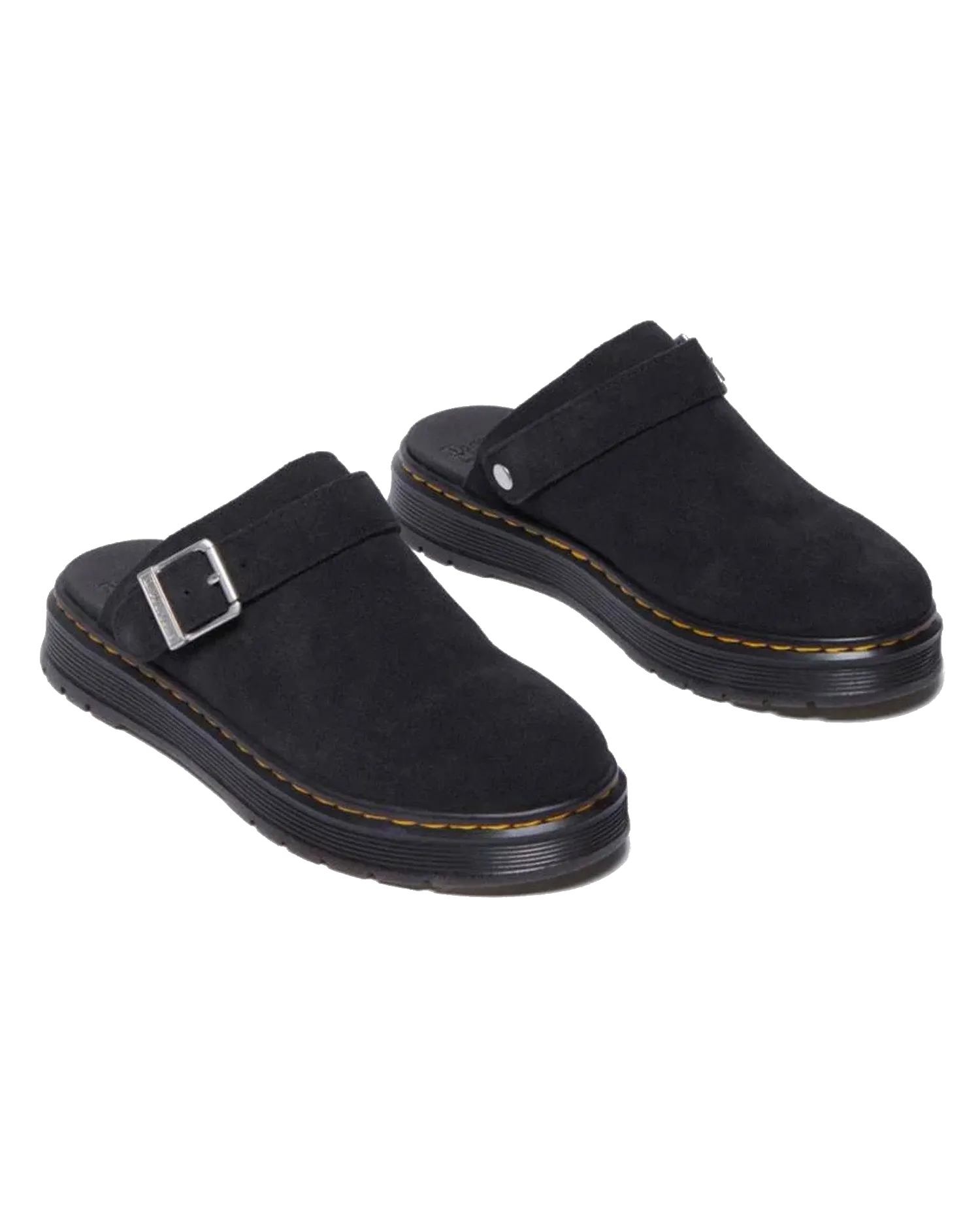 Mules en daim Brookline Bronx en noir