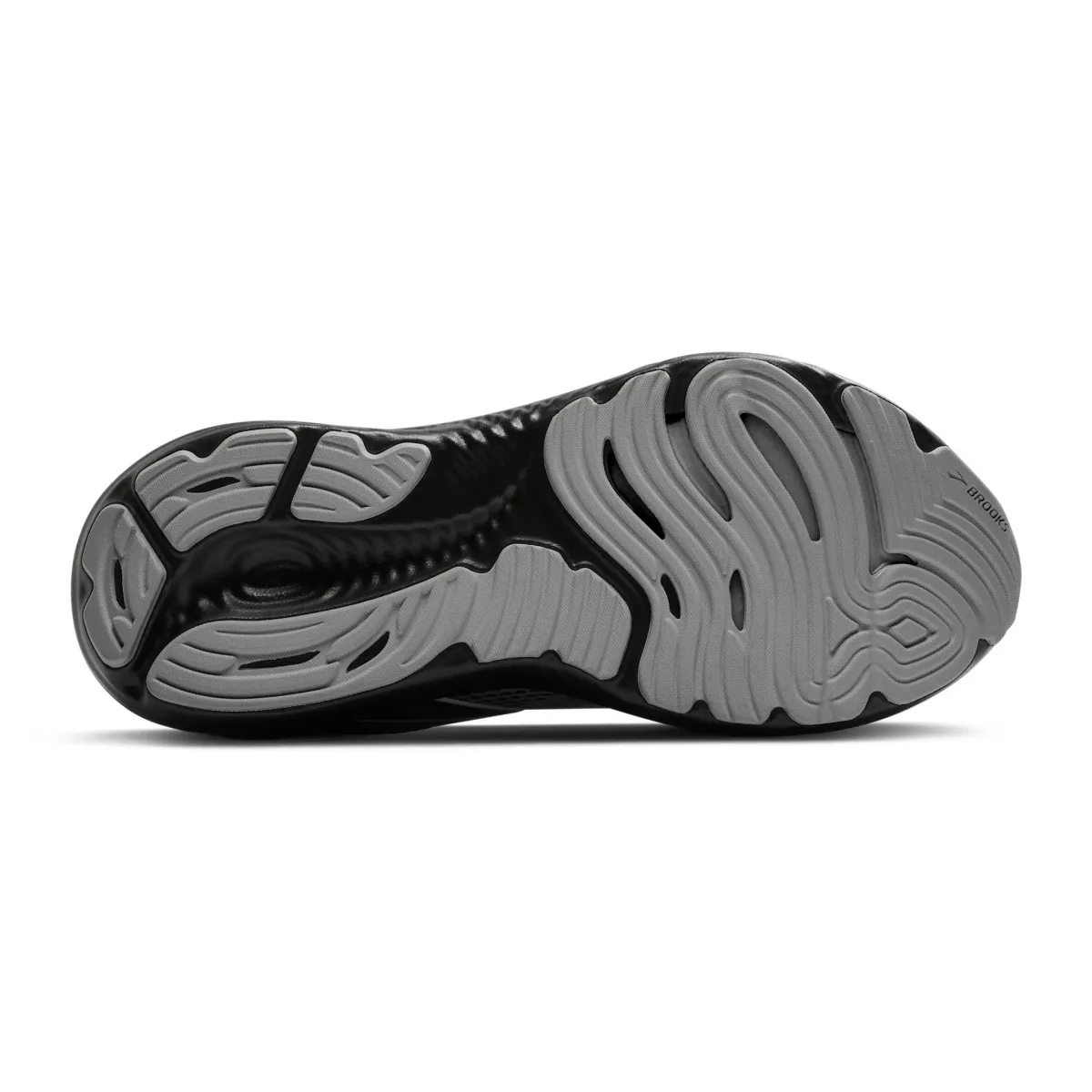 Brooks Men's Glycerine 22 Gris Primaire/Ébène/Bluewash
