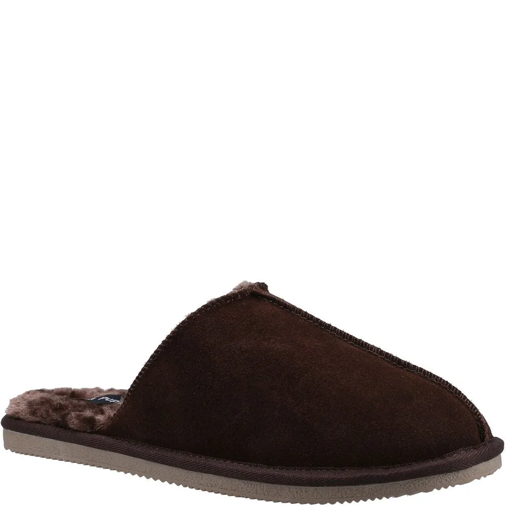 Pantoufles Coady Marron